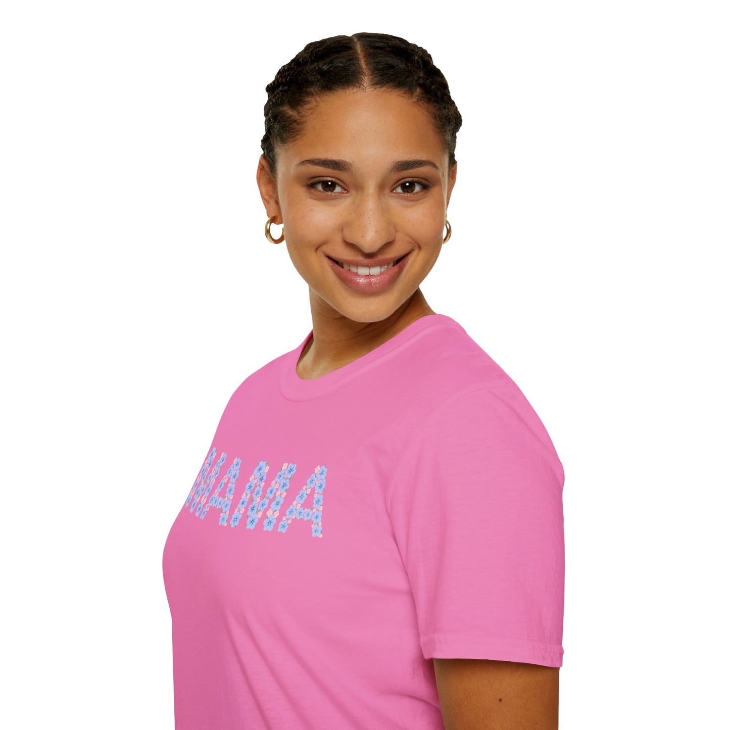Mama Floral Soft Style Tee