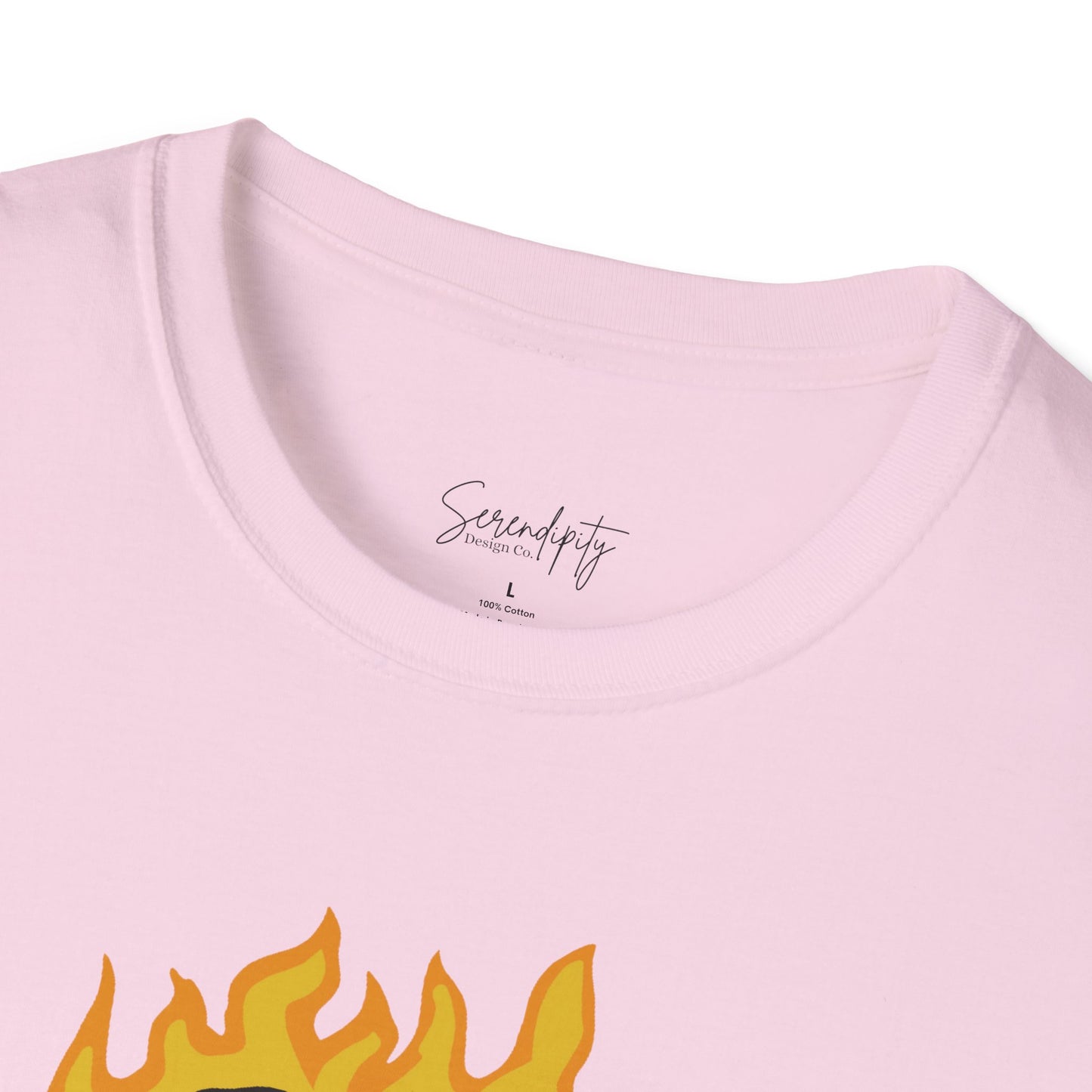 Clothes Over Bros Flaming Heart Soft Style Tee
