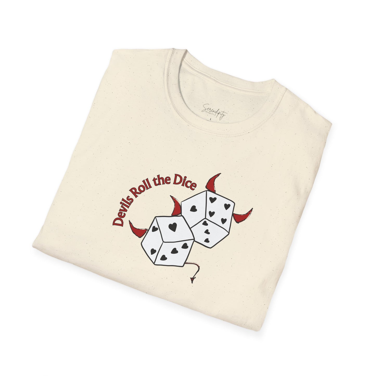Devils Roll The Dice Soft Style Tee