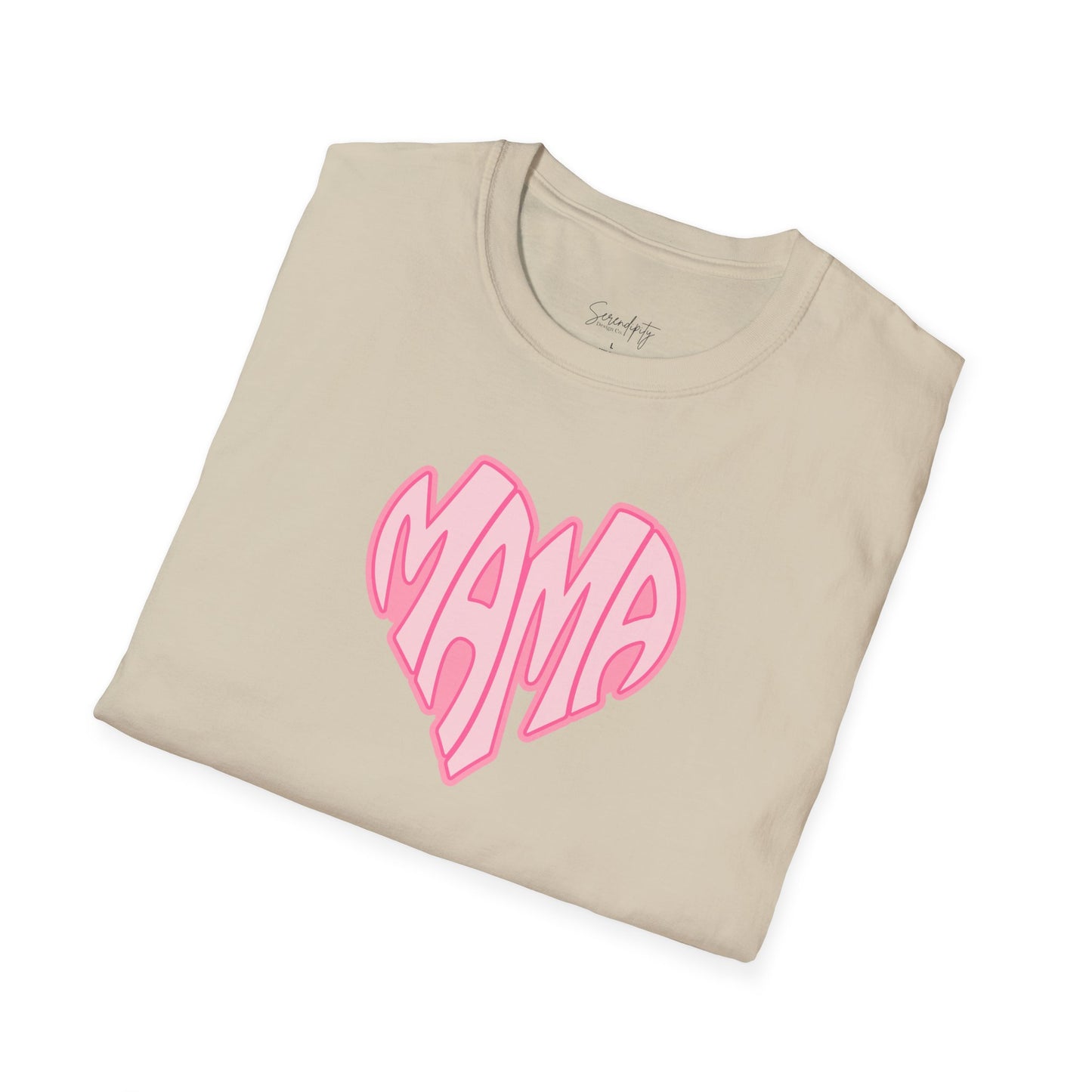 Mama Heart Soft Style Tee