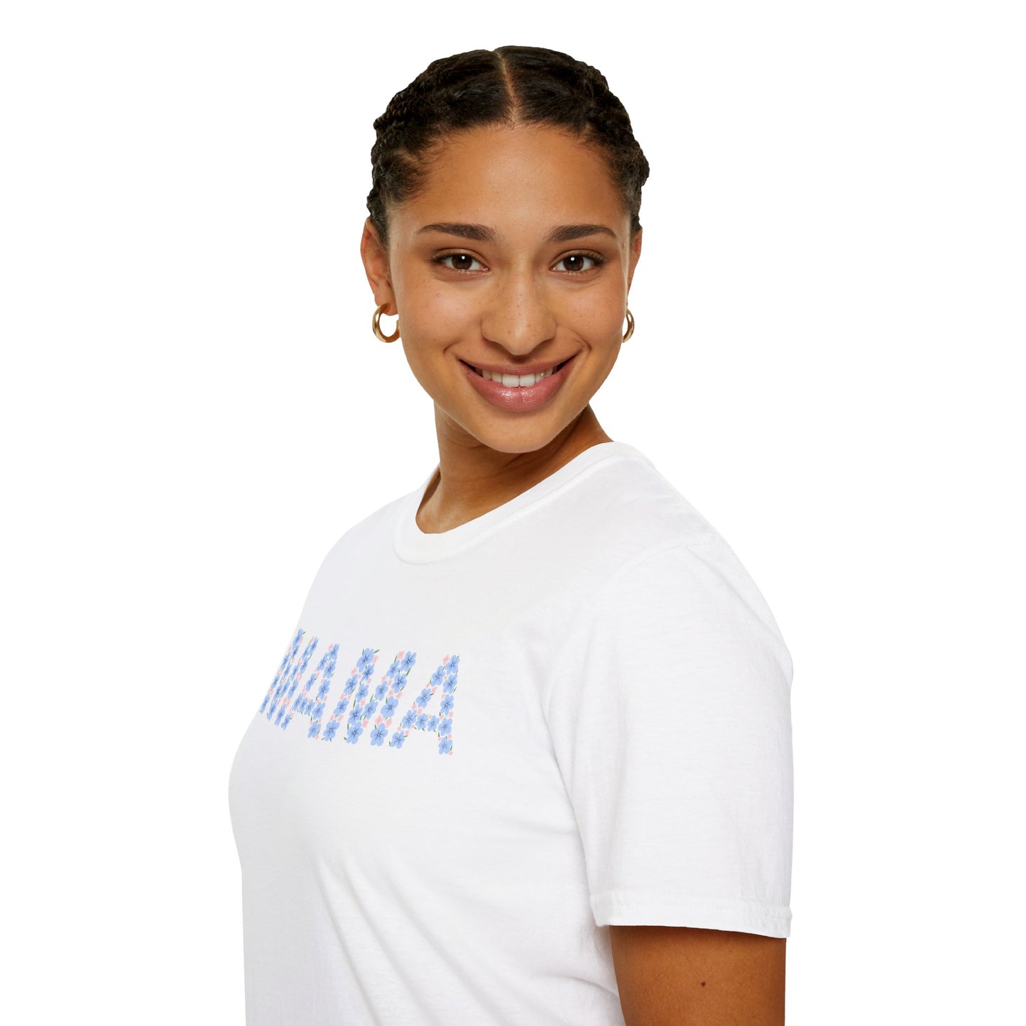 Mama Floral Soft Style Tee