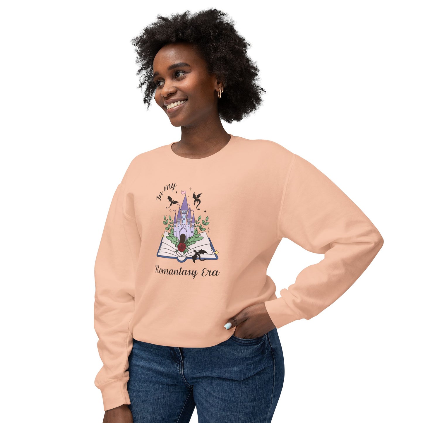 In My Romantasy Era Comfort Colors Sweatshirt