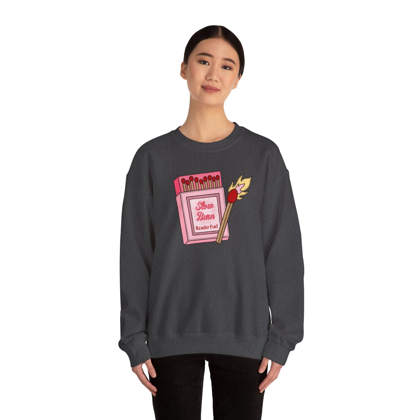 Slow Burn Matches Crewneck Sweatshirt
