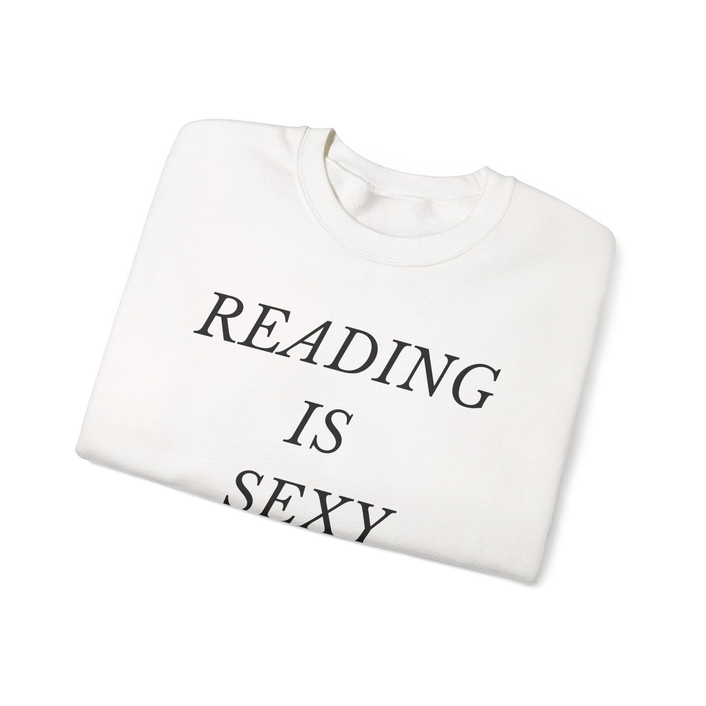 Reading is Sexy Crewneck Sweatshirt