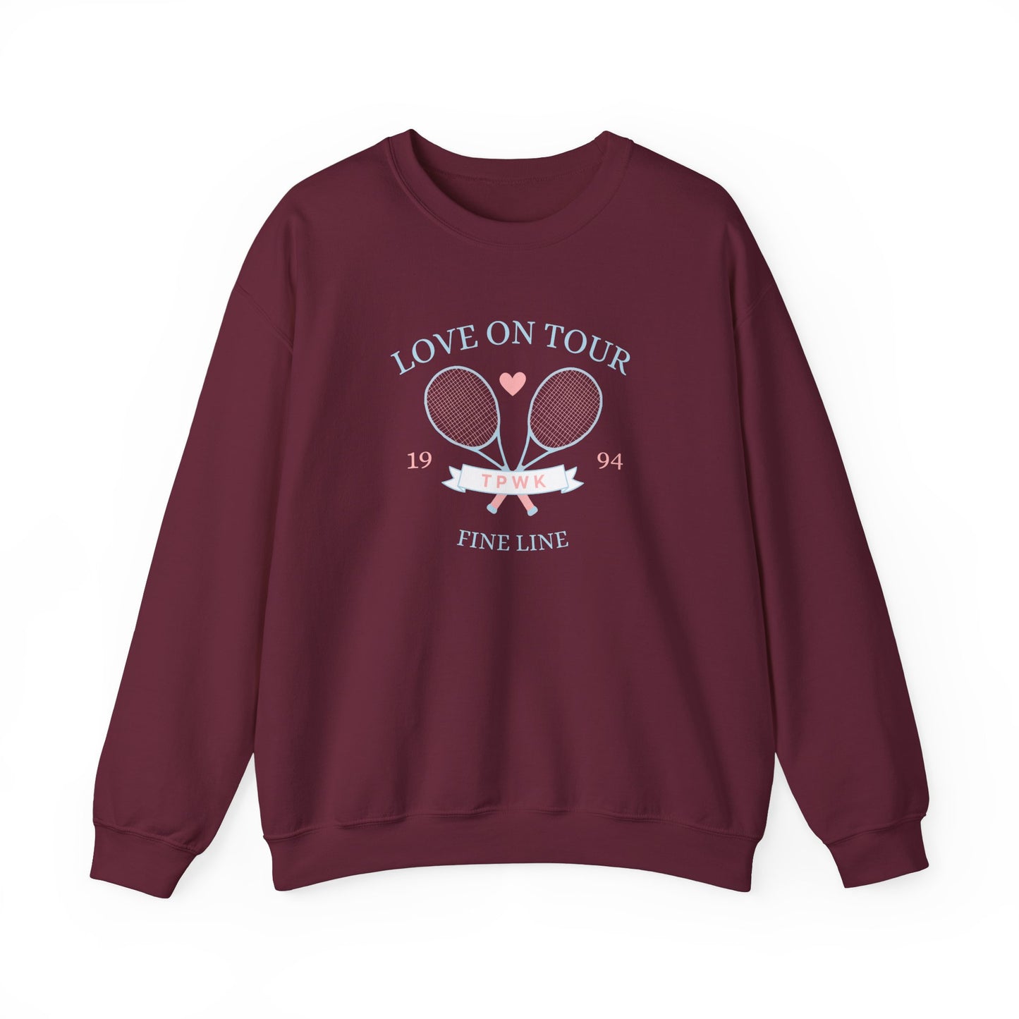Fine Line Tennis Club Unisex Crewneck