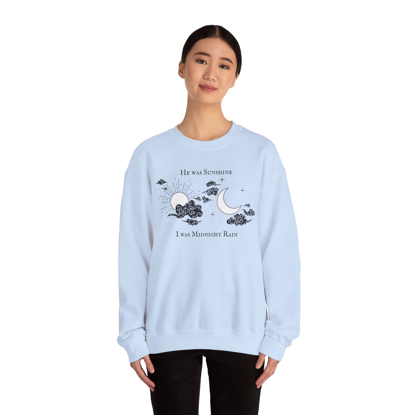 Midnight Rain Crewneck Sweatshirt