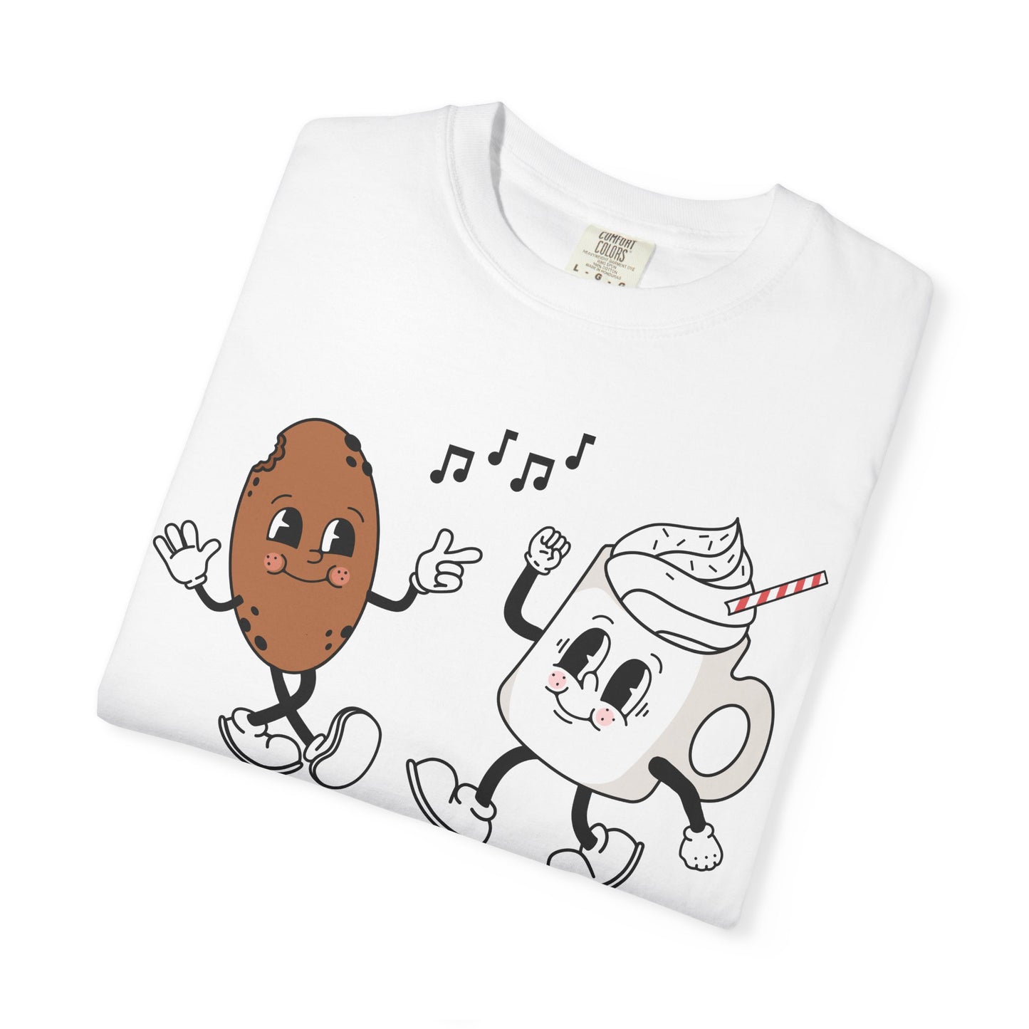 Cookies & Milk Best Friends Comfort Colors Tee