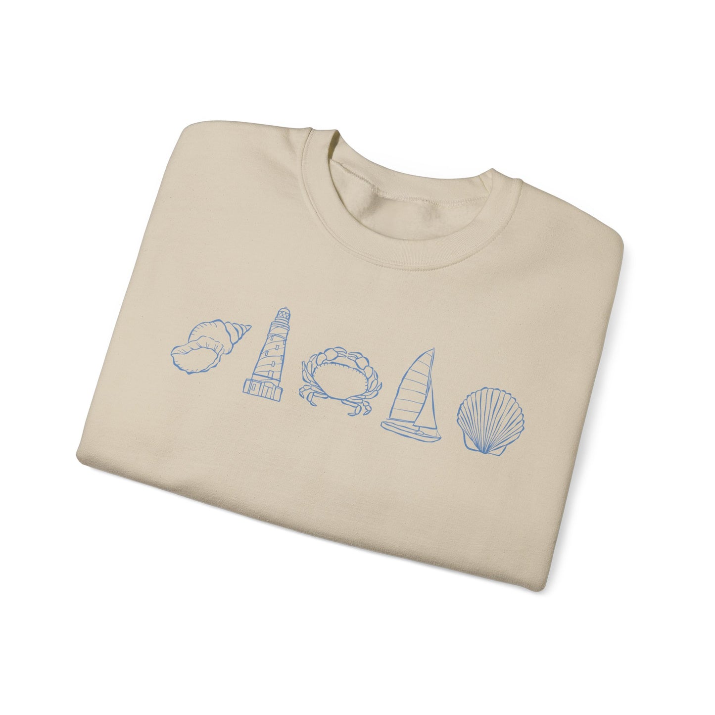 New England Aesthetic Crewneck Sweatshirt