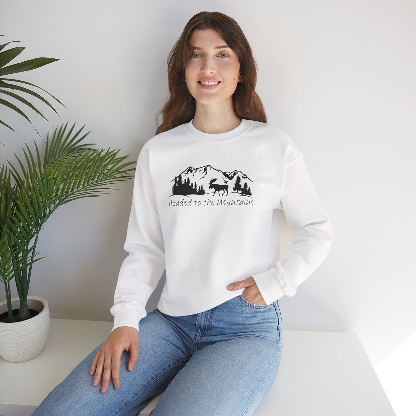 Headed to the Mountains Crewneck Sweatshirt