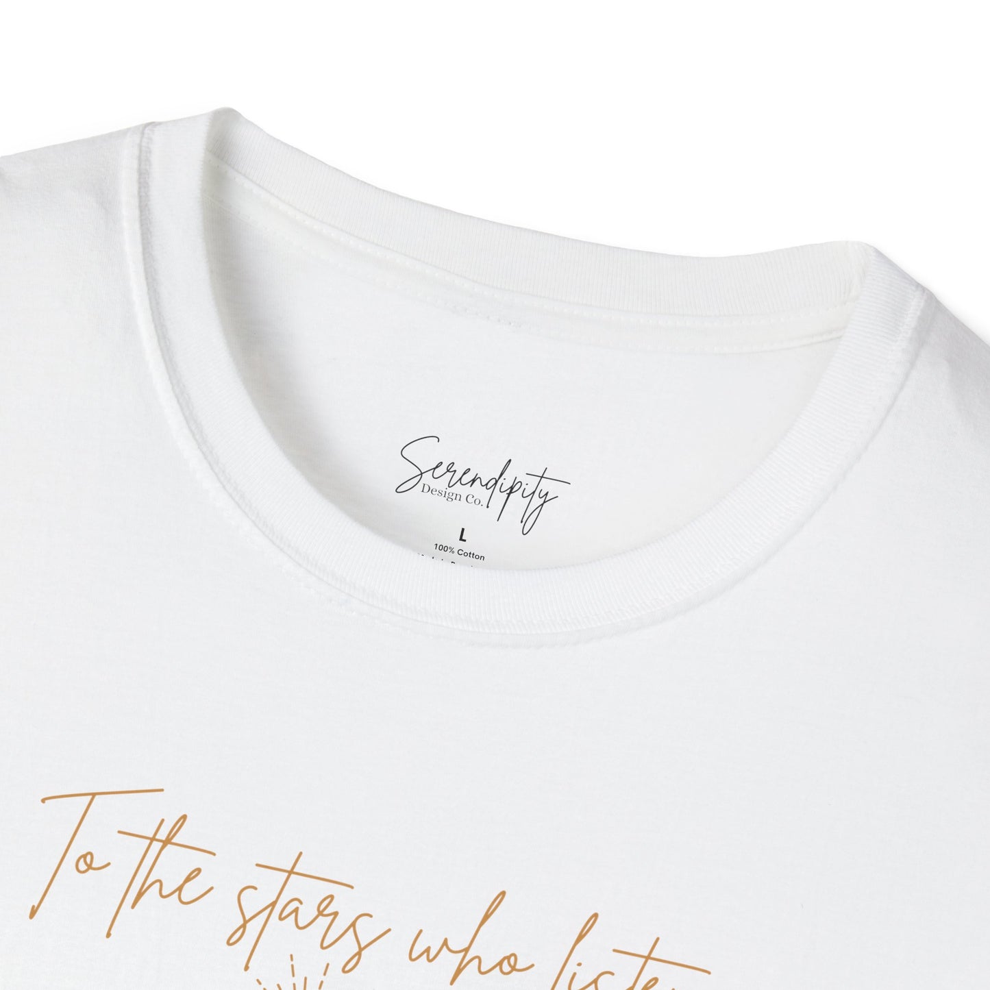 To The Stars Who Listen Soft Style Tee