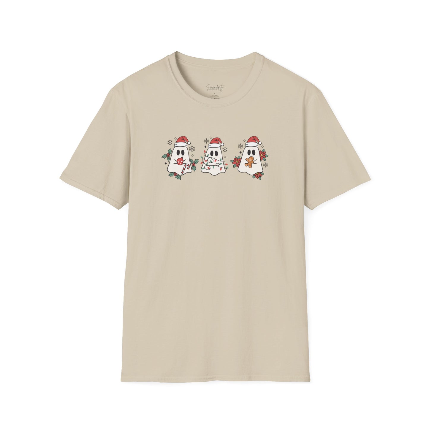 Christmas Ghosties Soft Style Tee
