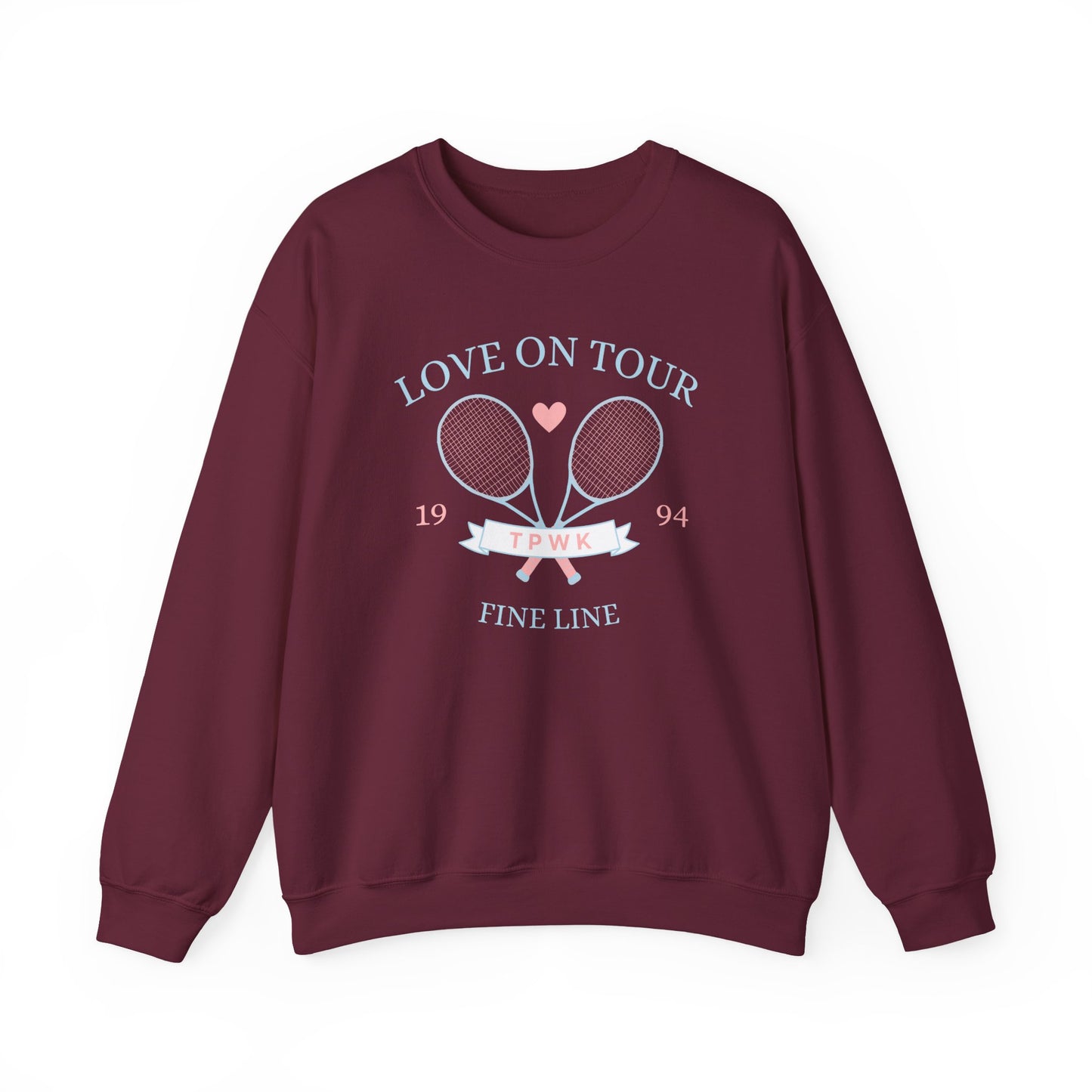 Love On Tour Tennis Club Crewneck Sweatshirt