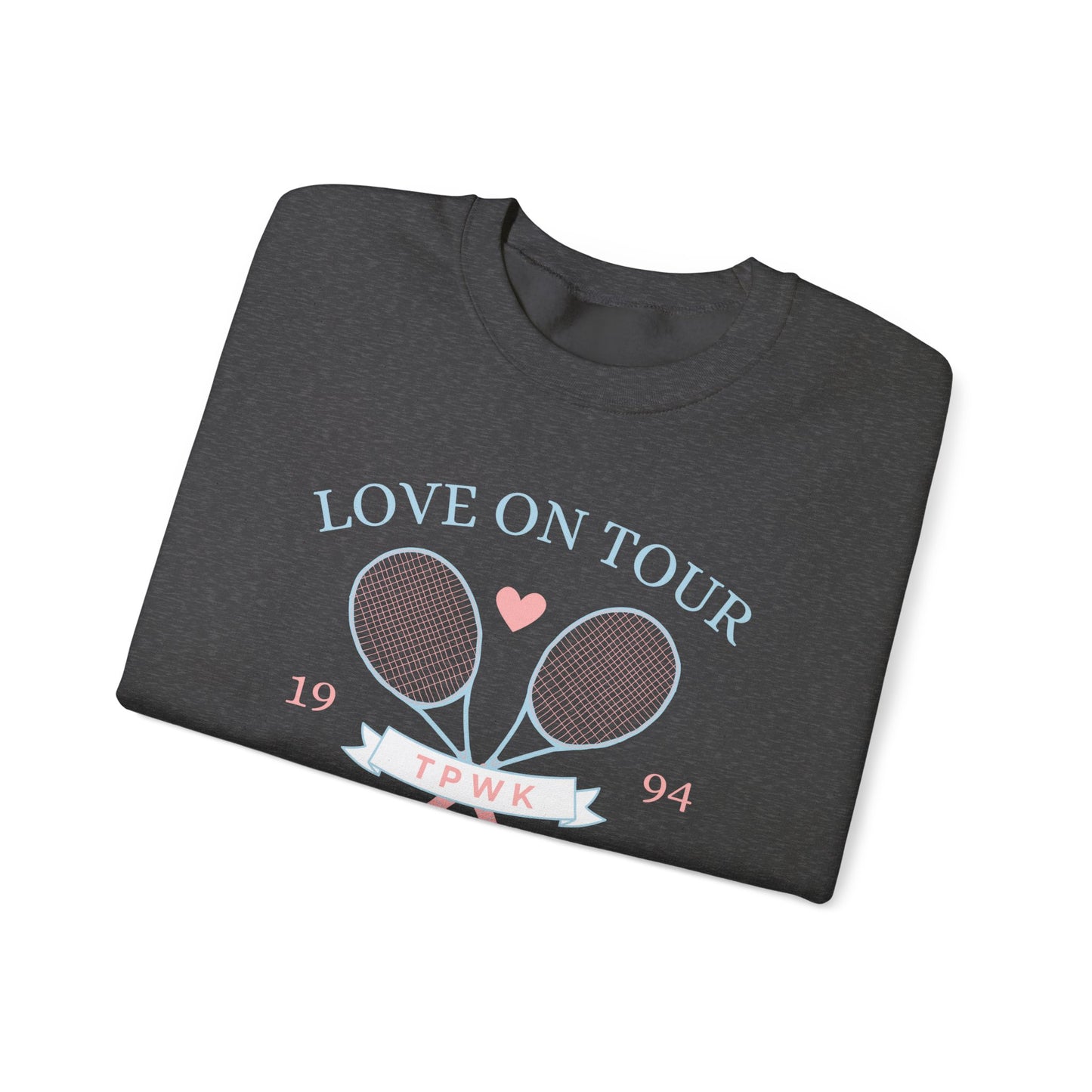 Love On Tour Tennis Club Crewneck Sweatshirt