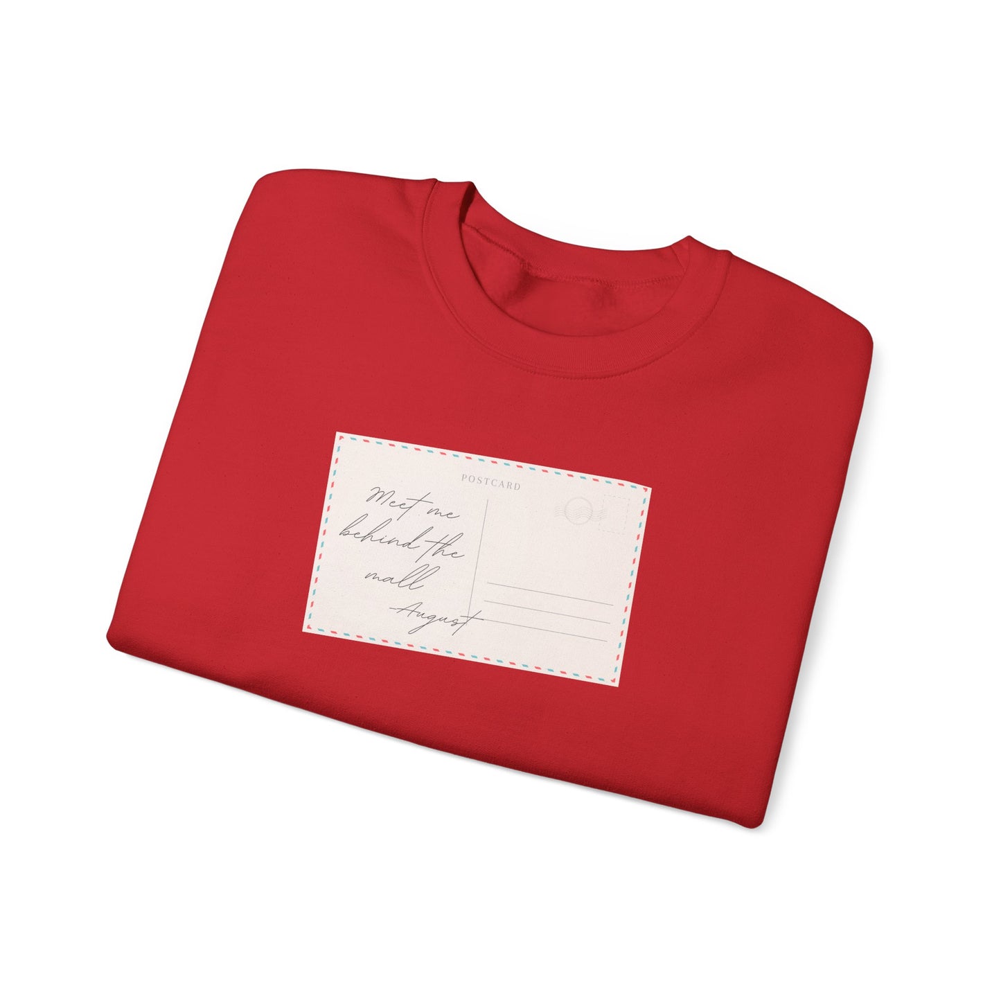 August Postcard Crewneck Sweatshirt