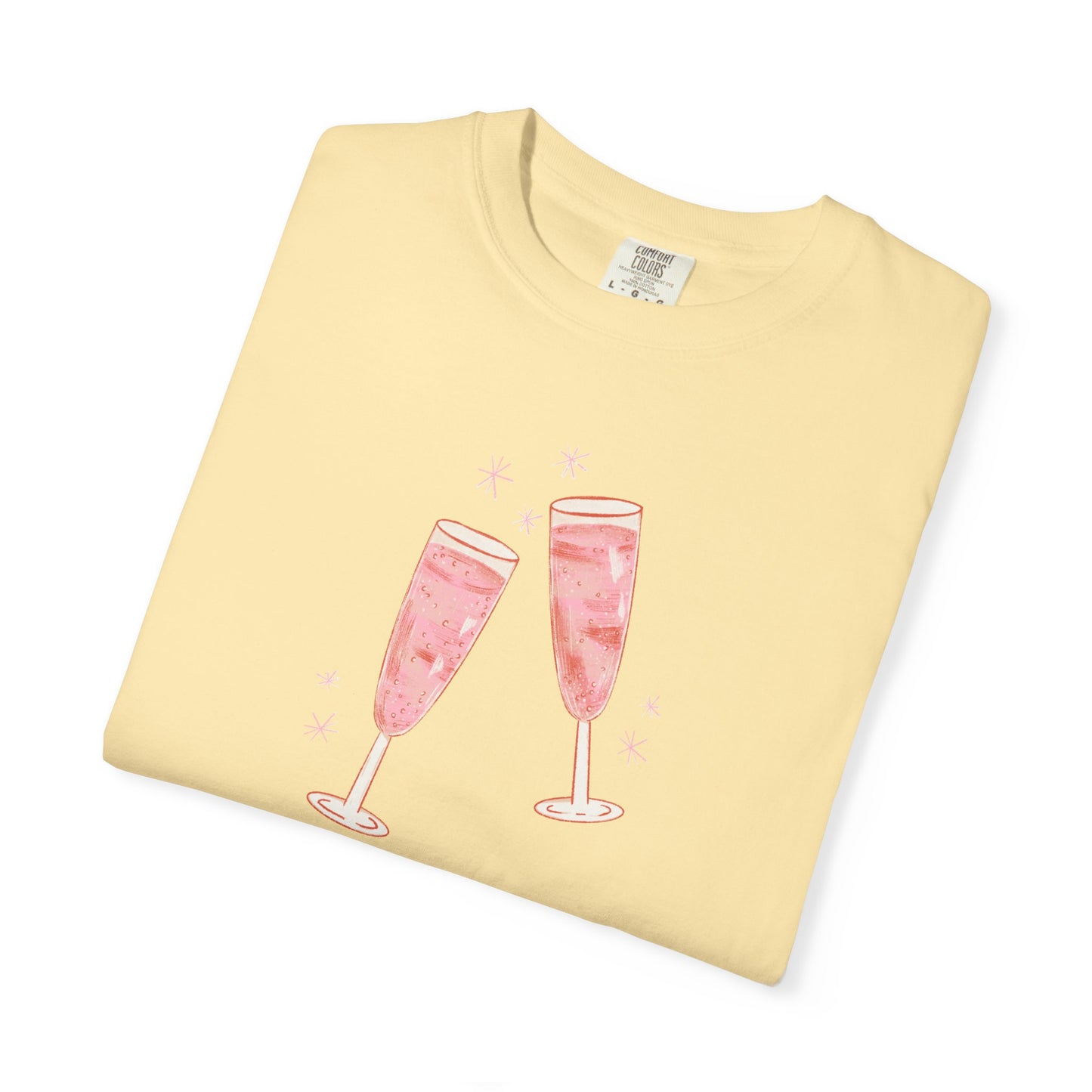 Champagne Problems Comfort Colors Tee