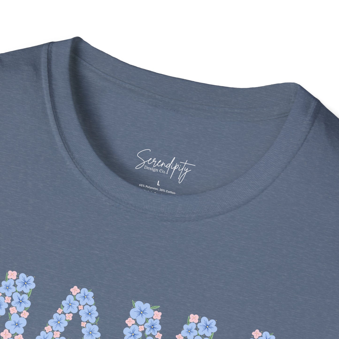 Mama Floral Soft Style Tee