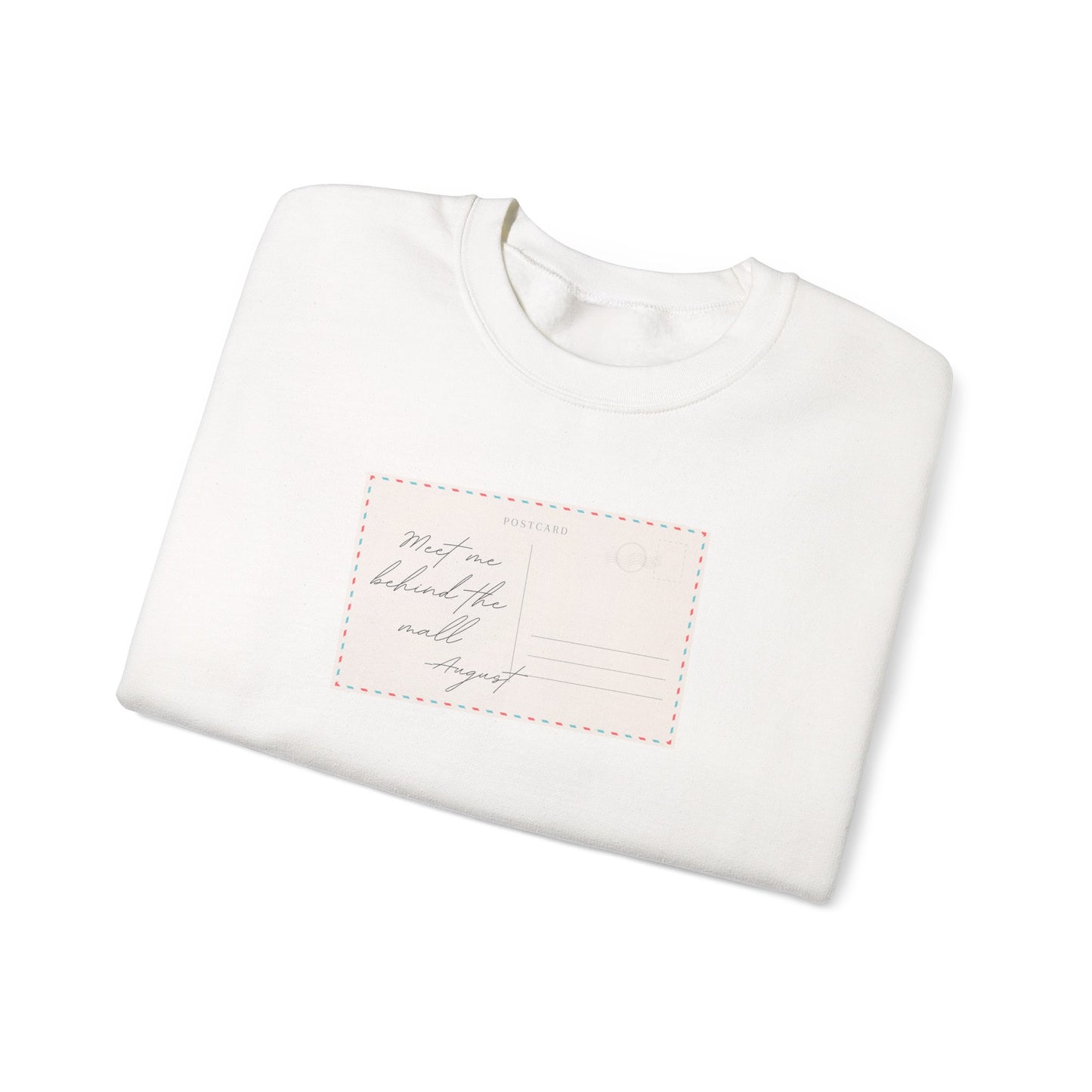 August Postcard Crewneck Sweatshirt