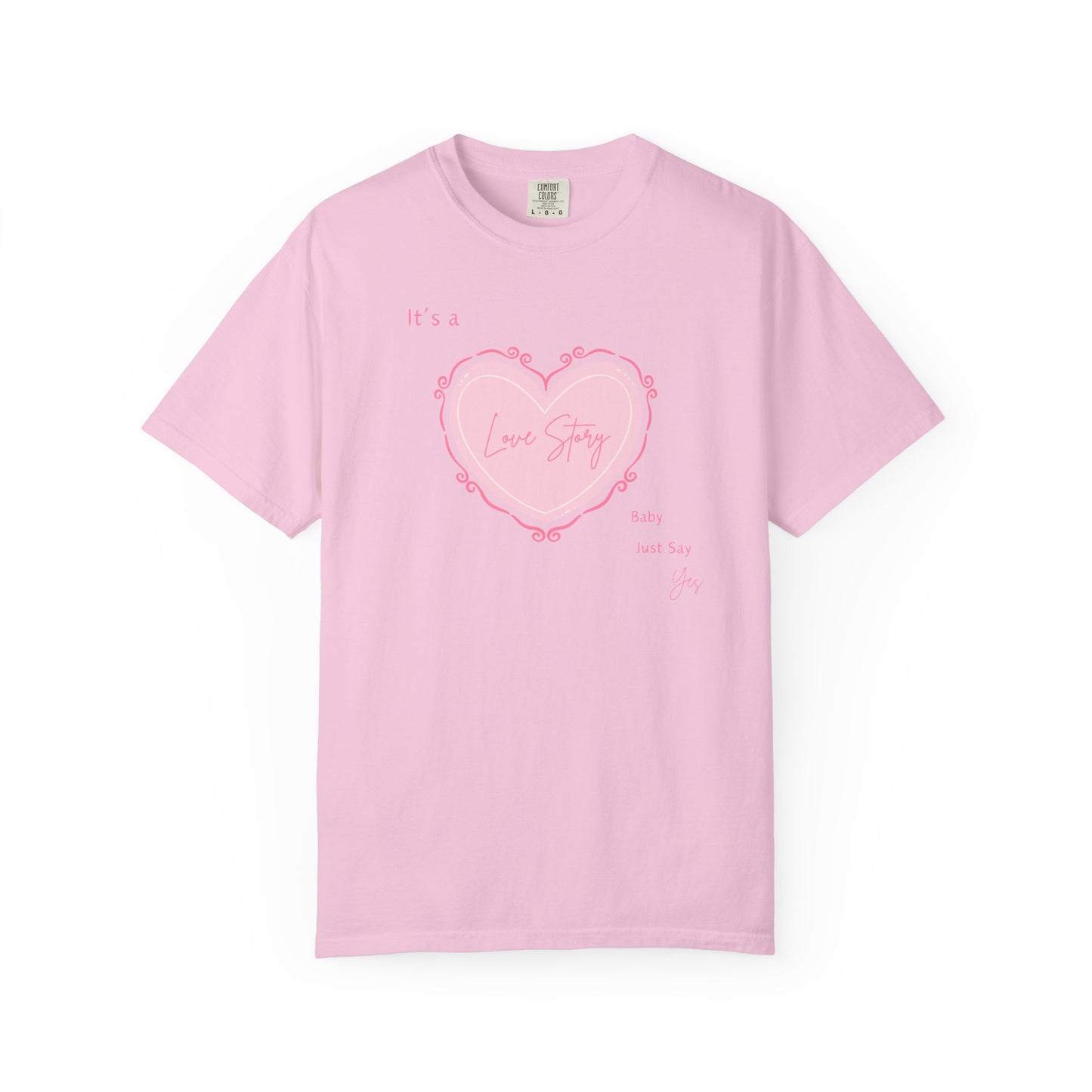Love Story Coquette Comfort Colors Tee