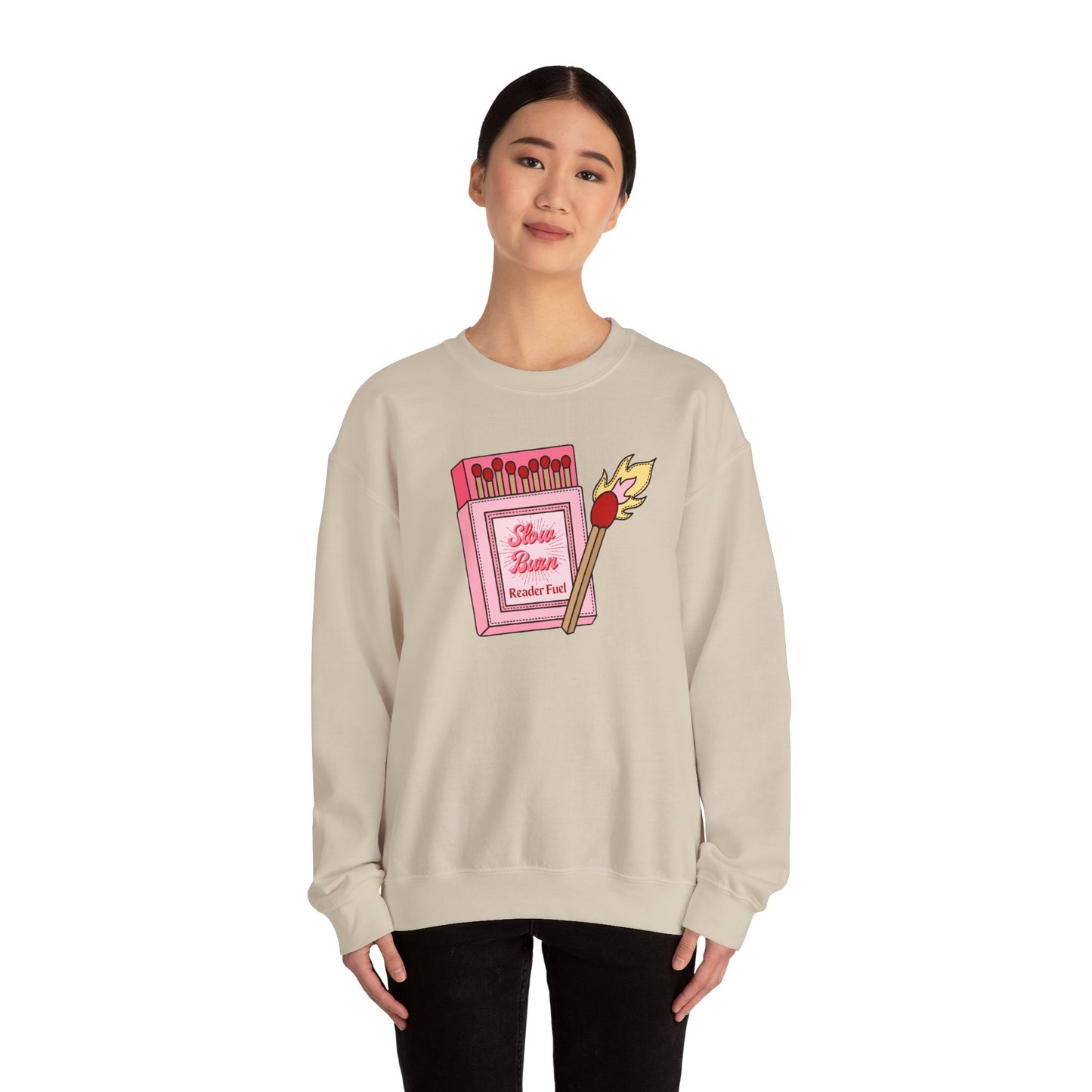 Slow Burn Matches Crewneck Sweatshirt