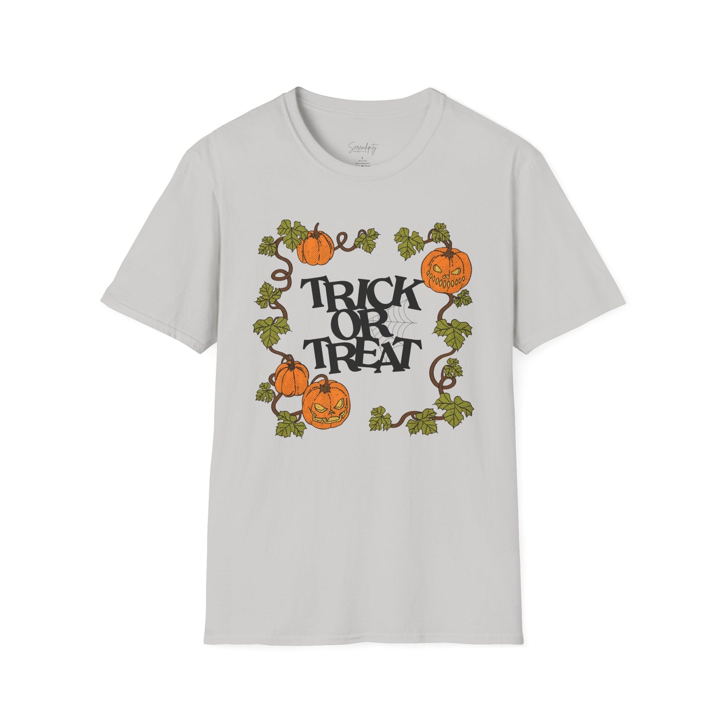 Vintage Trick or Treat Soft Style Tee
