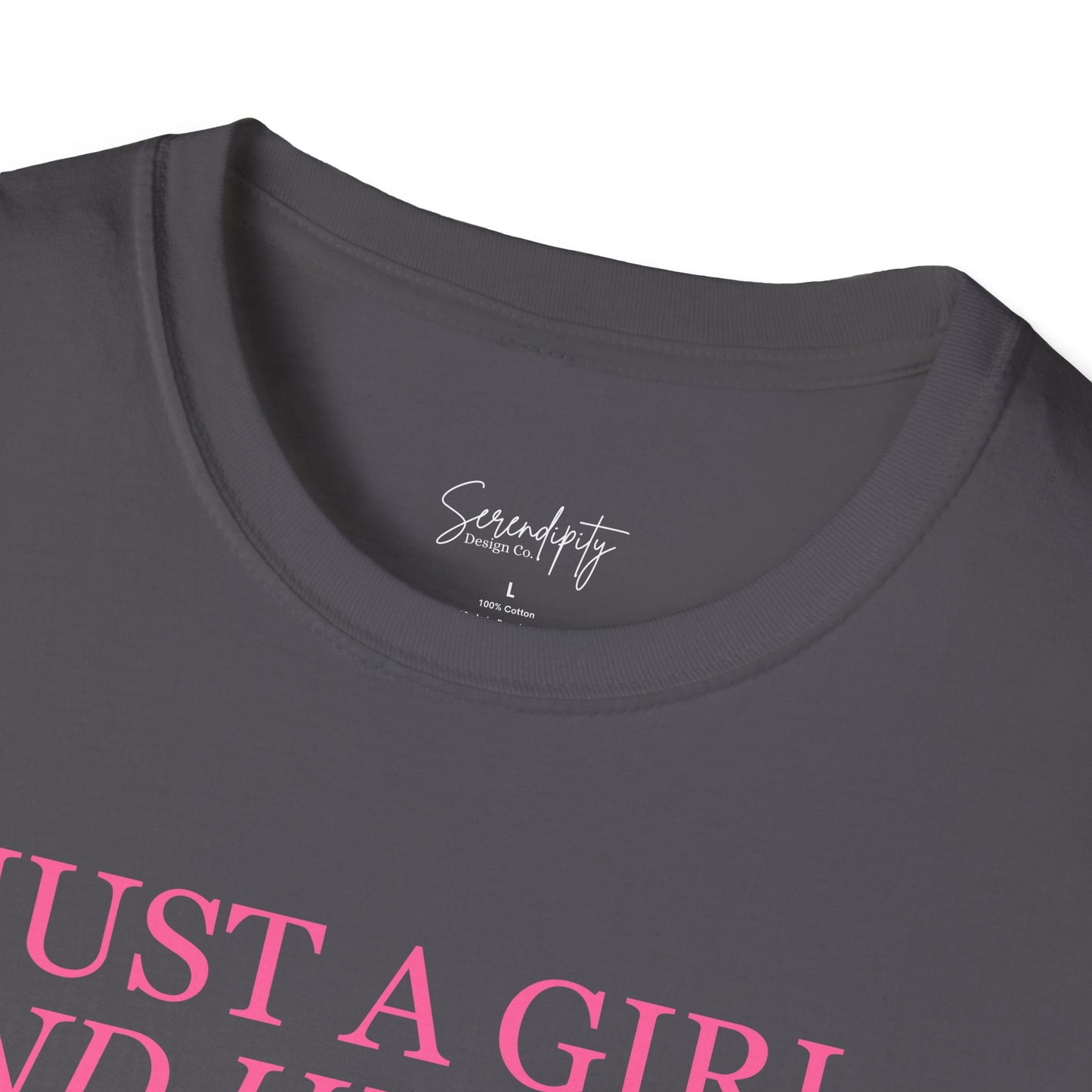Just a Girl and Her Dog Soft Style Tee