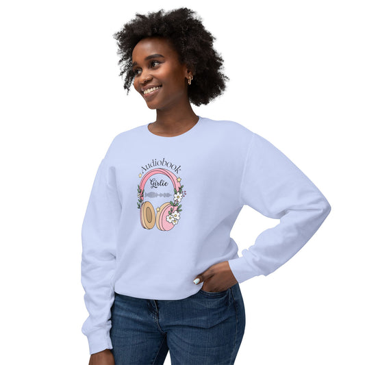 Audiobook Girlie Comfort Colors Sweatshirt