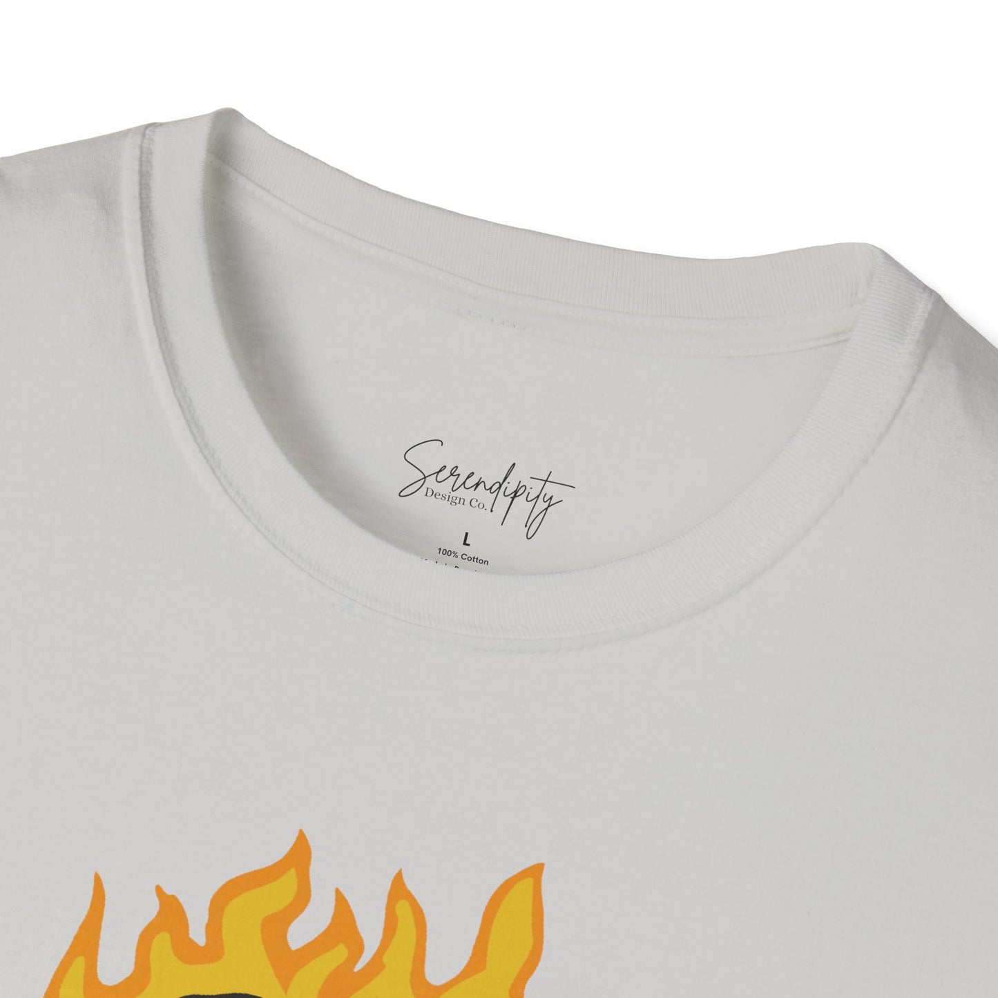 Clothes Over Bros Flaming Heart Soft Style Tee