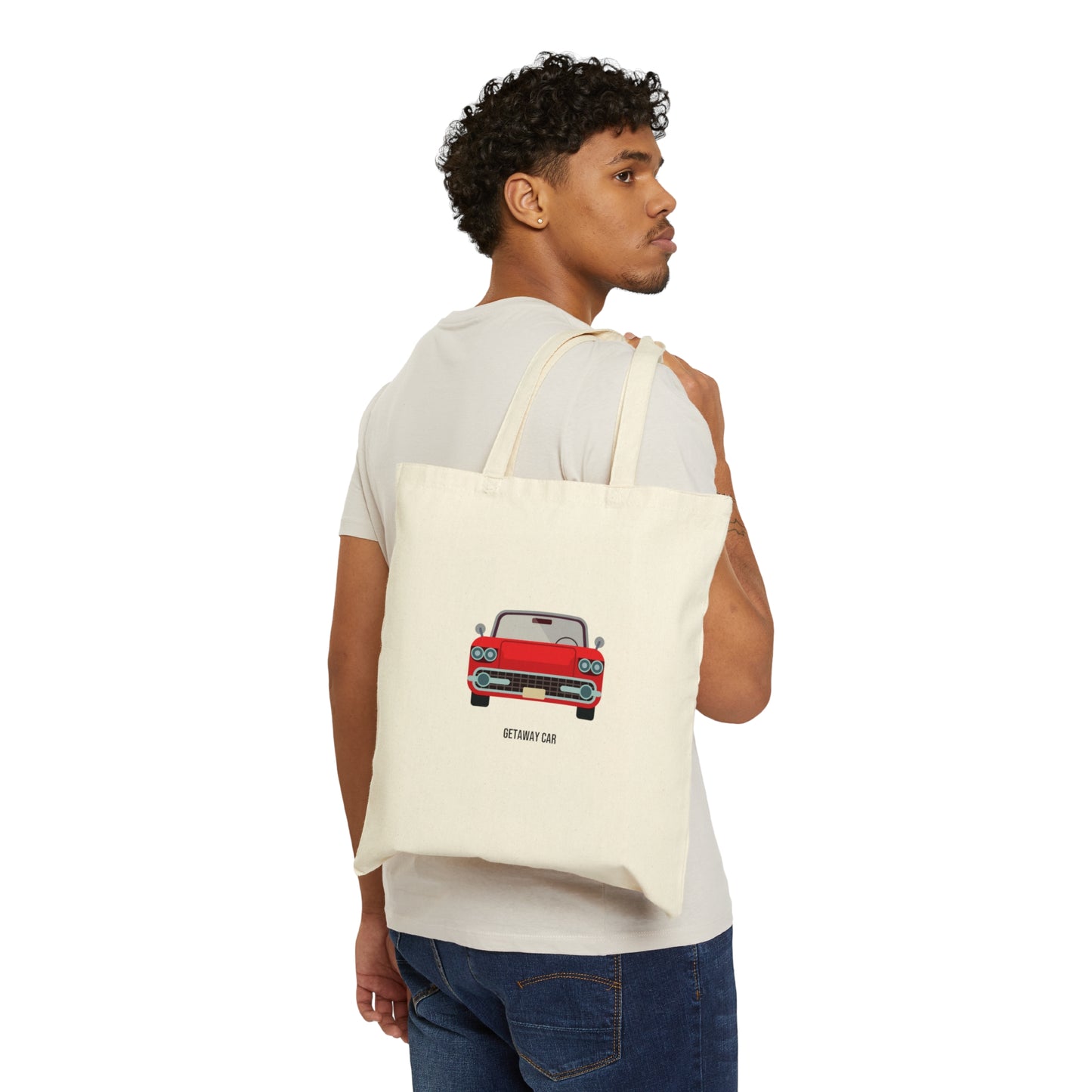 Getaway Car Cotton Tote Bag