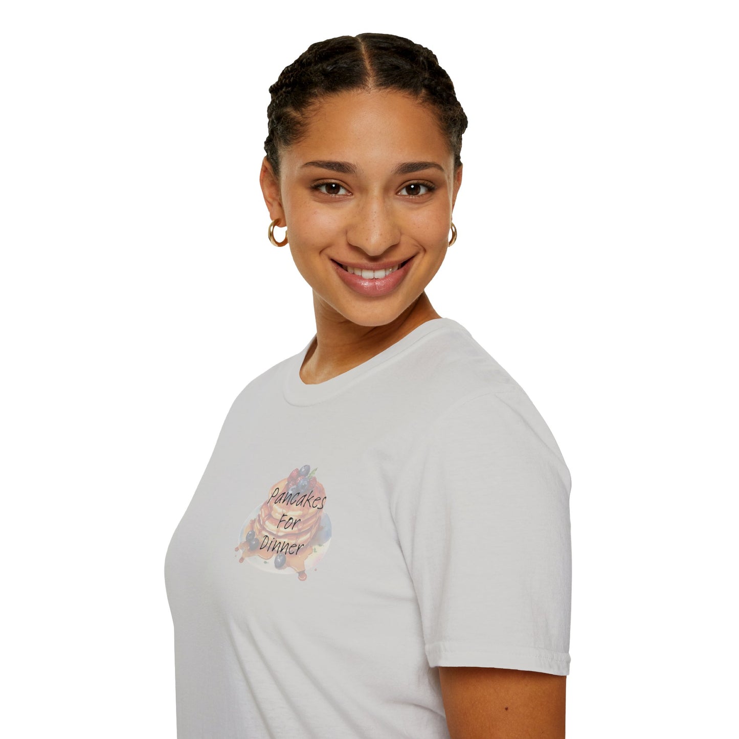 Pancakes for Dinner Soft Style Tee