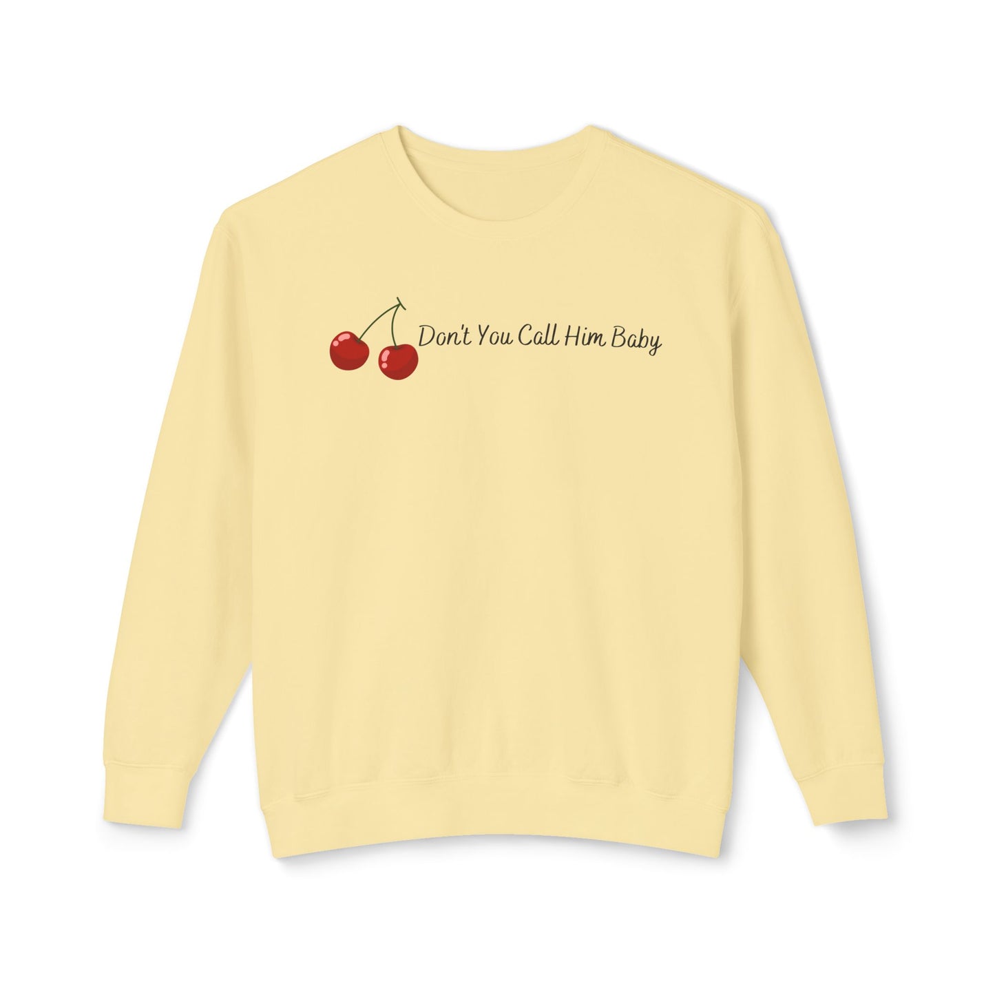 Cherry Comfort Colors Sweatshirt