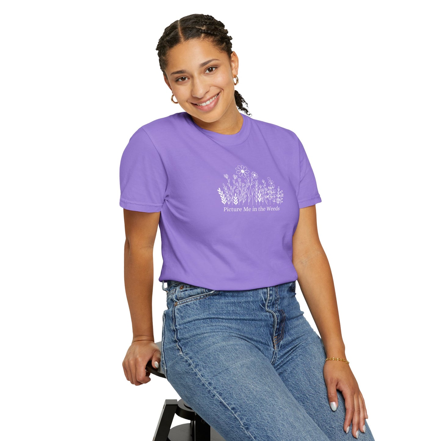 Picture Me in the Weeds Comfort Colors Tee