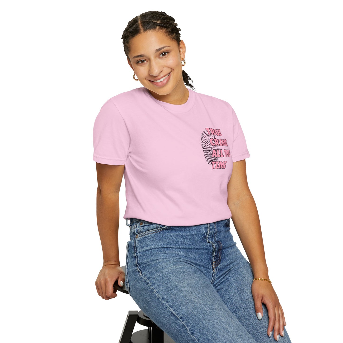 True Crime All The Time Comfort Colors Tee