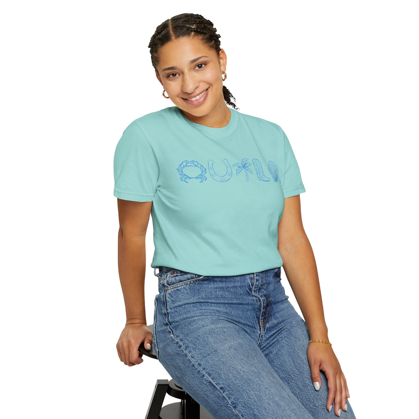 Coastal Cowgirl Comfort Colors Tee