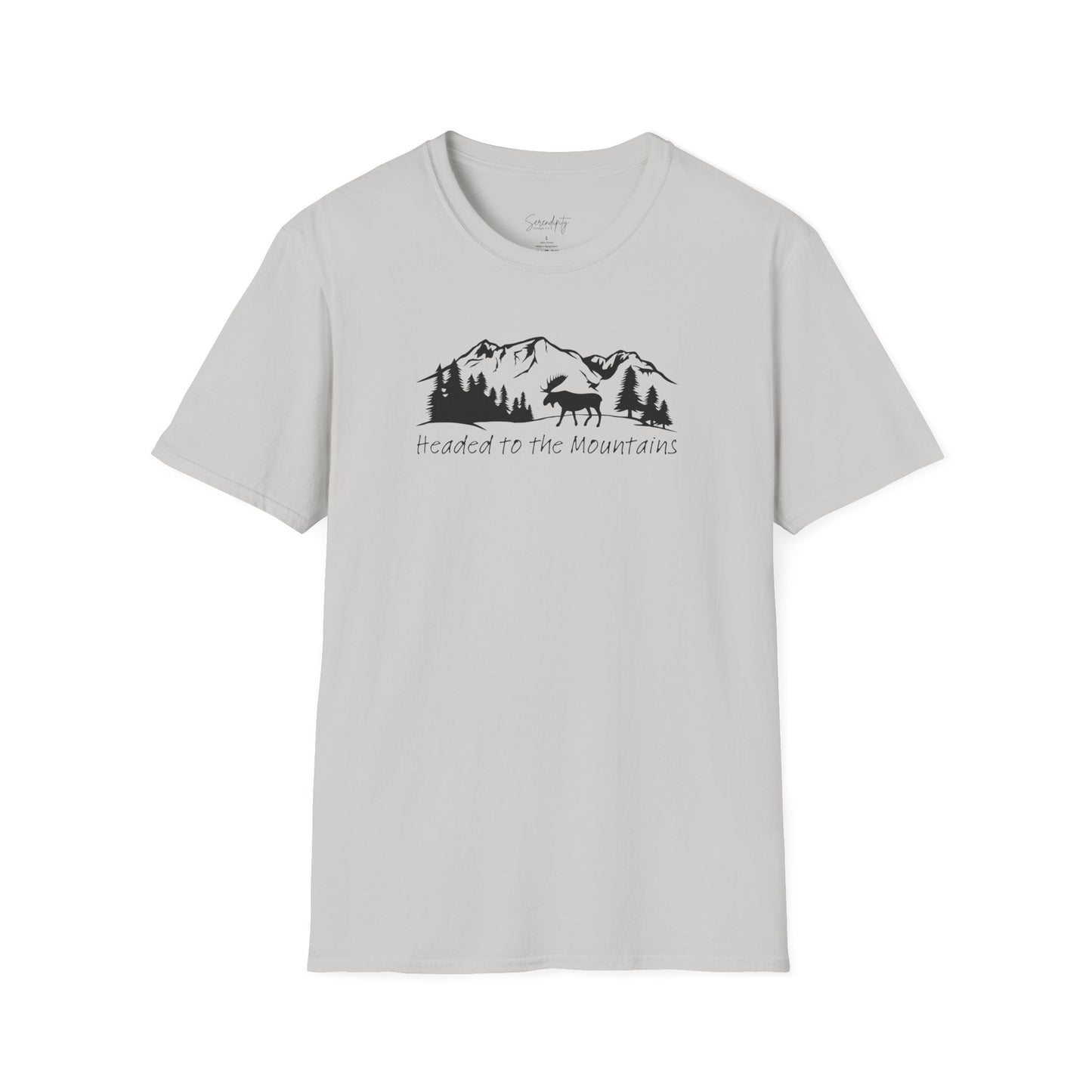 Headed to the Mountains Soft Style Tee