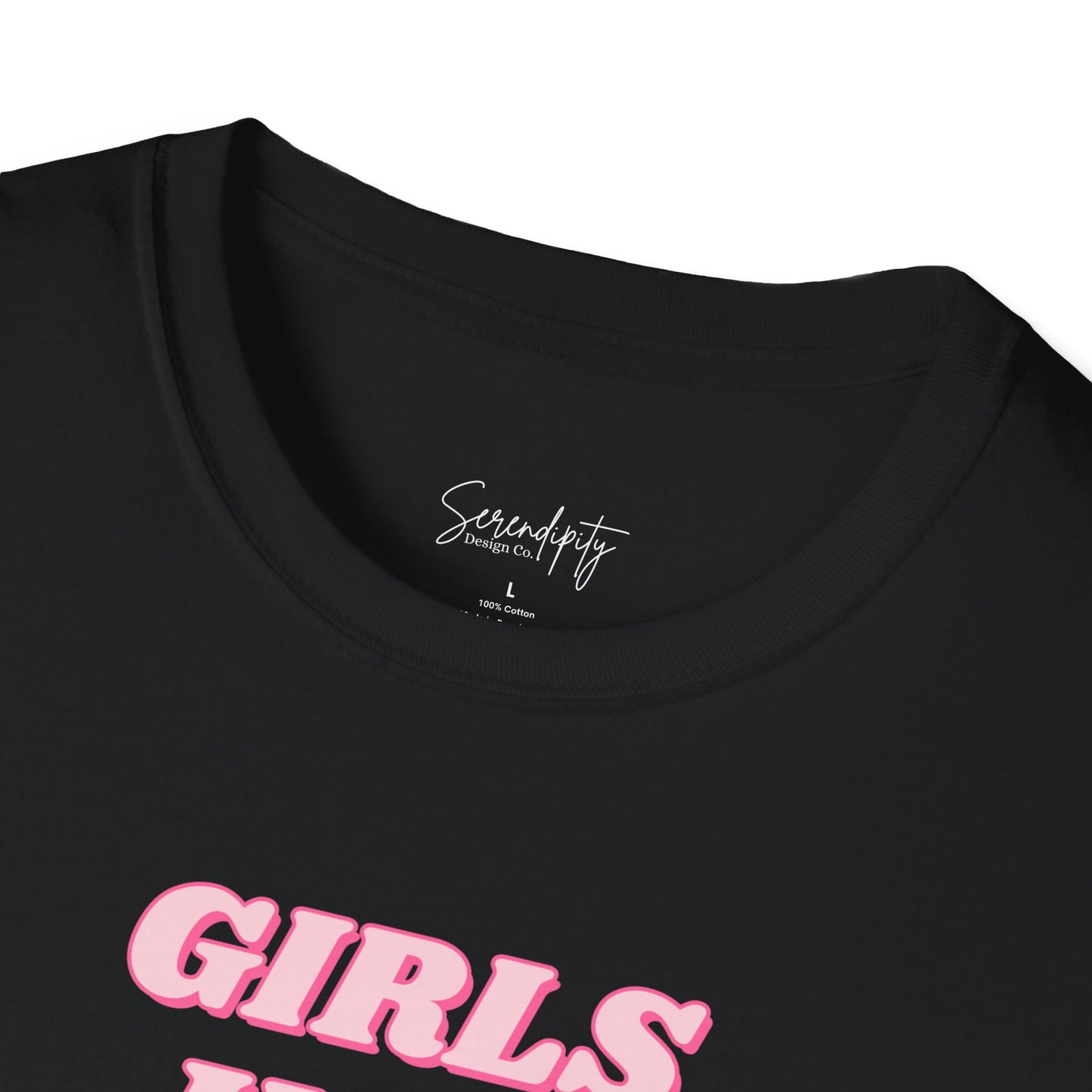 Girls Just Wanna Have Dogs Soft Style Tee