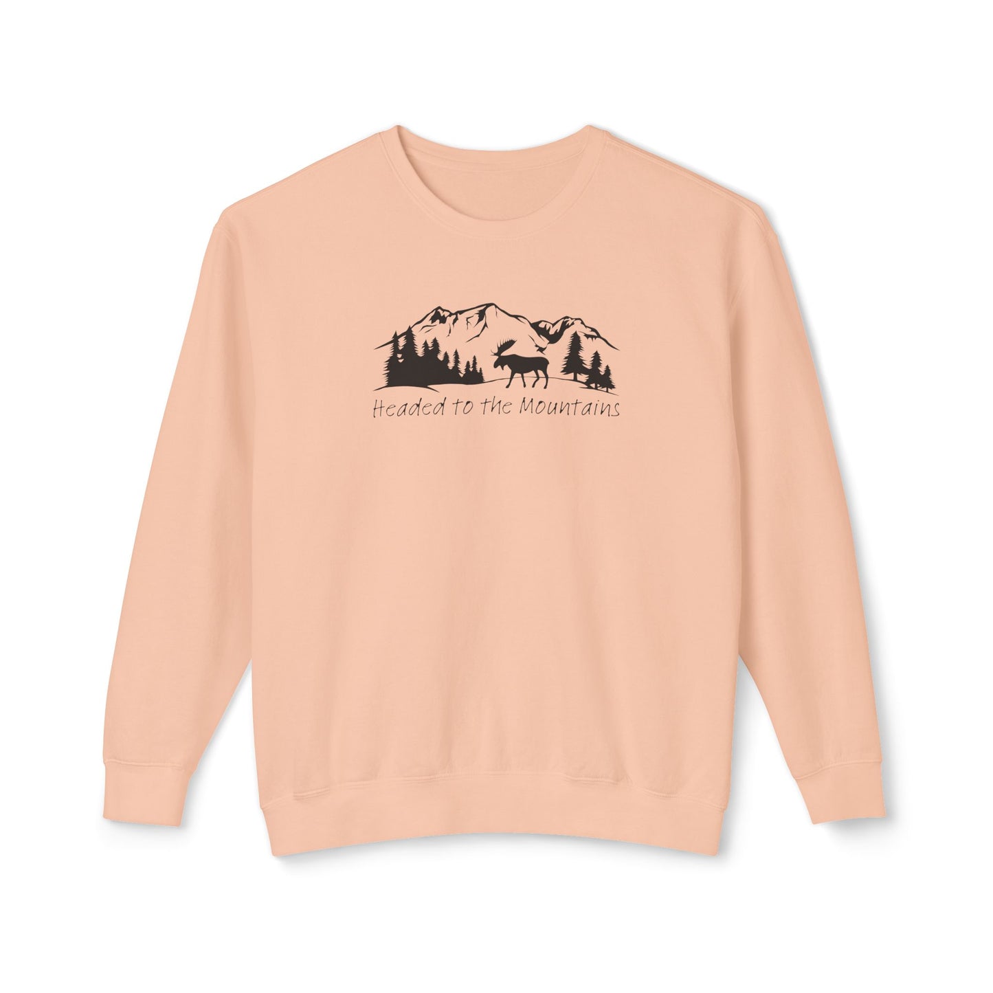Headed to the Mountains Comfort Colors Sweatshirt
