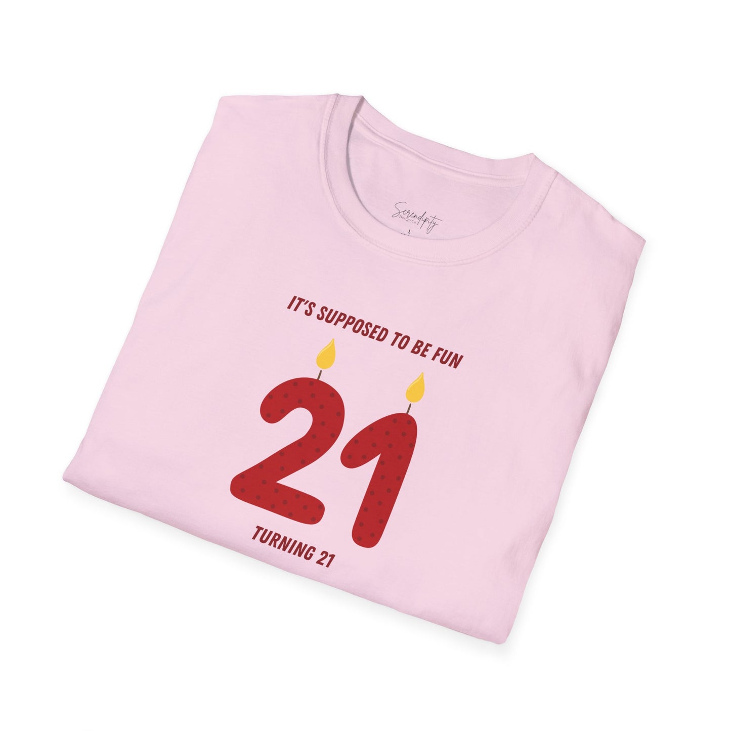 Turning 21 Soft Style Tee