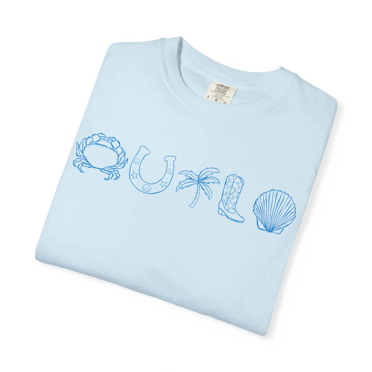 Coastal Cowgirl Comfort Colors Tee
