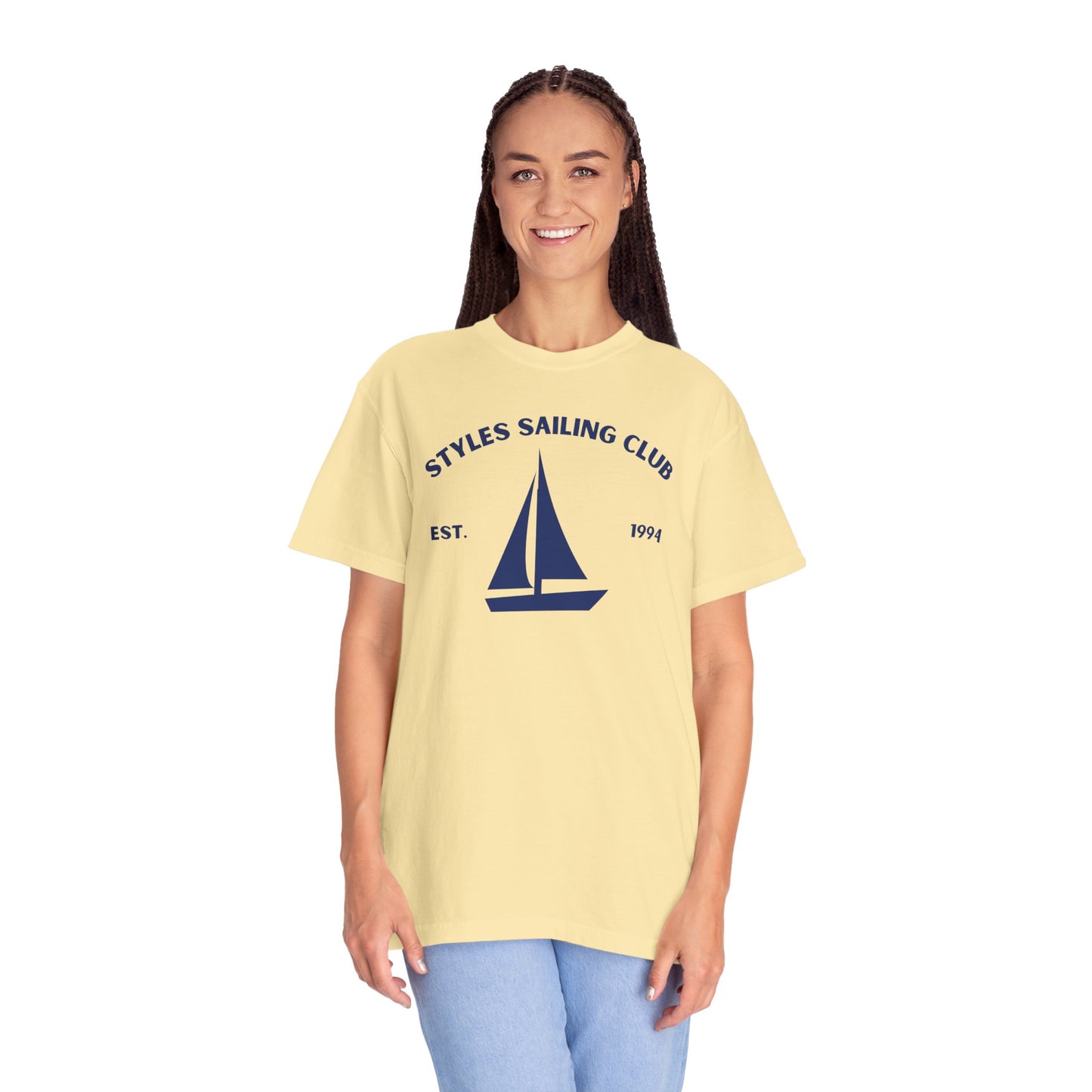 Styles Sailing Club Comfort Colors Tee