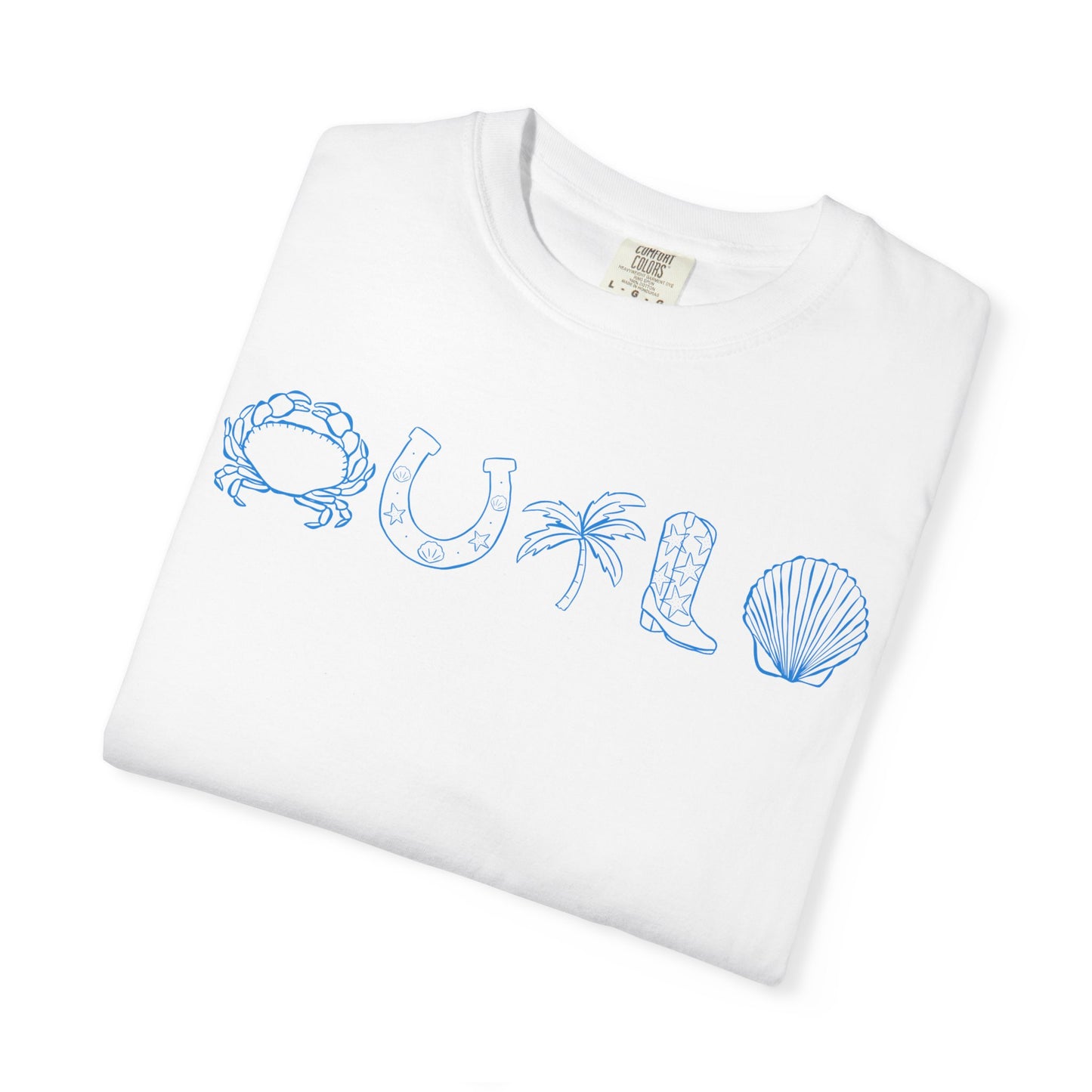 Coastal Cowgirl Comfort Colors Tee