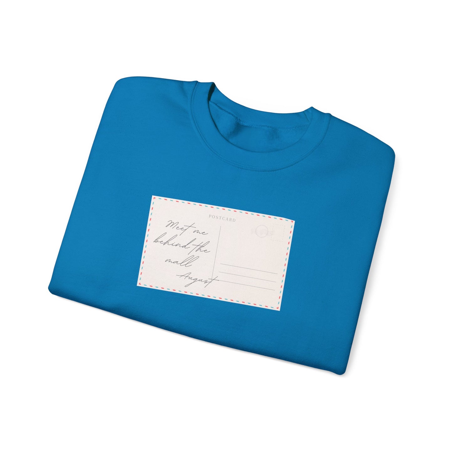 August Postcard Crewneck Sweatshirt