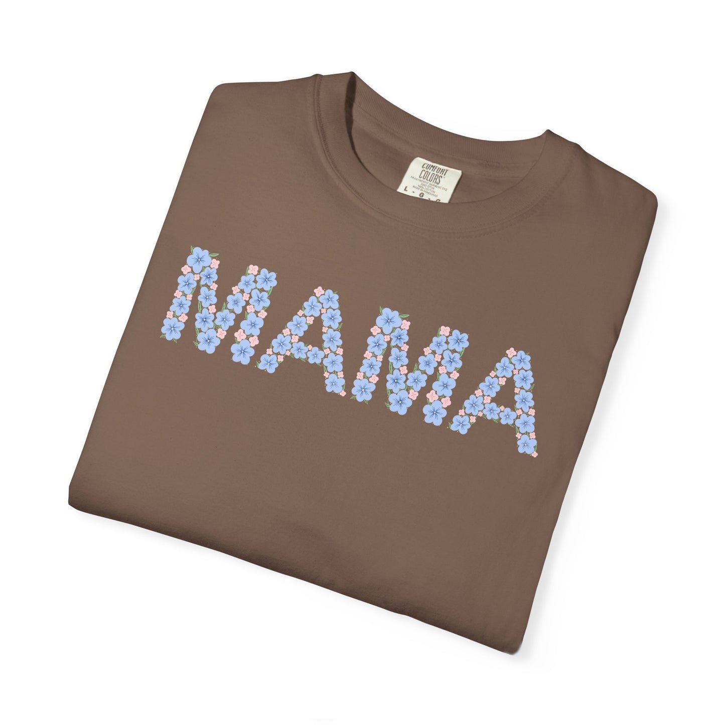 Mama Floral Comfort Colors Tee