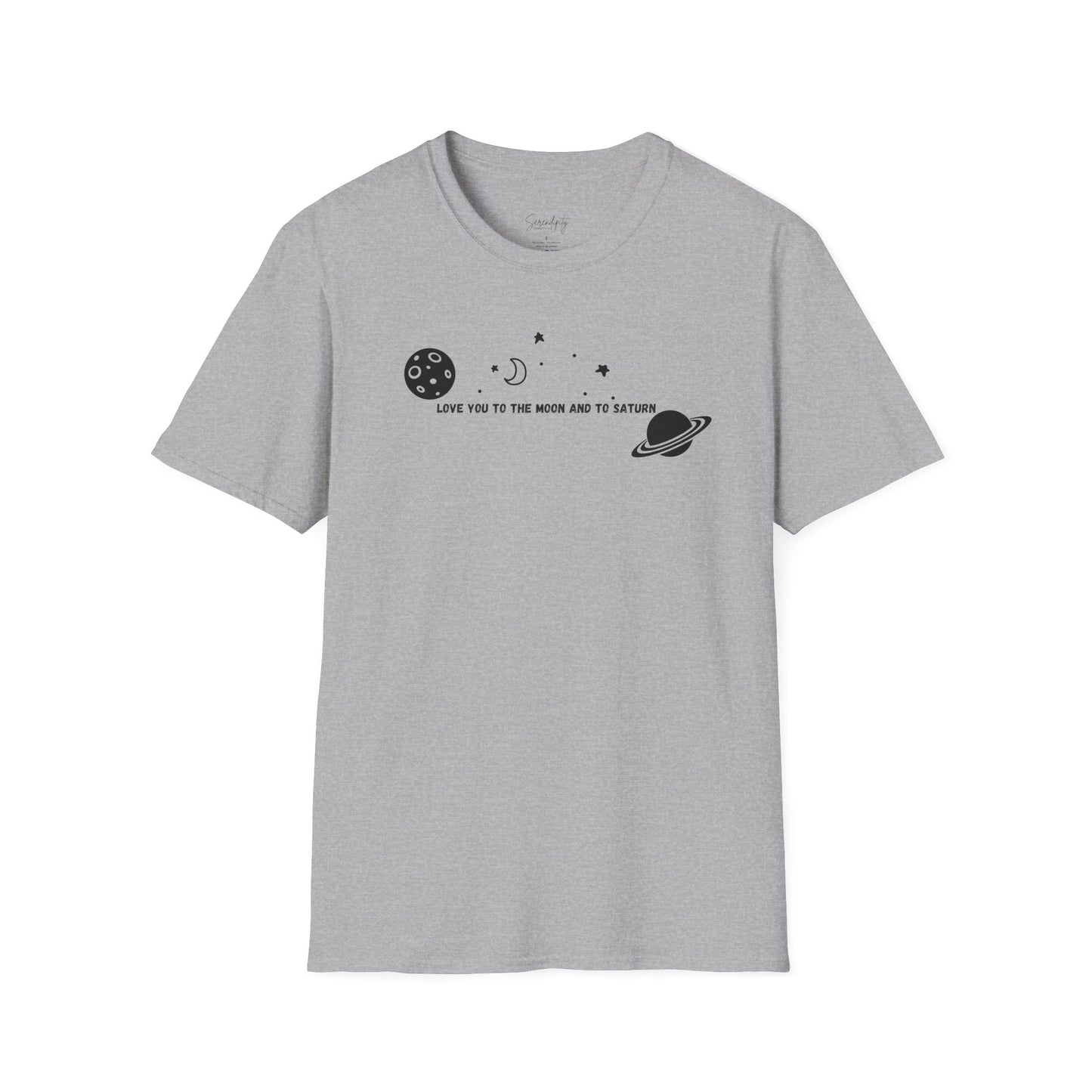 Love You to the Moon and to Saturn Soft Style Tee