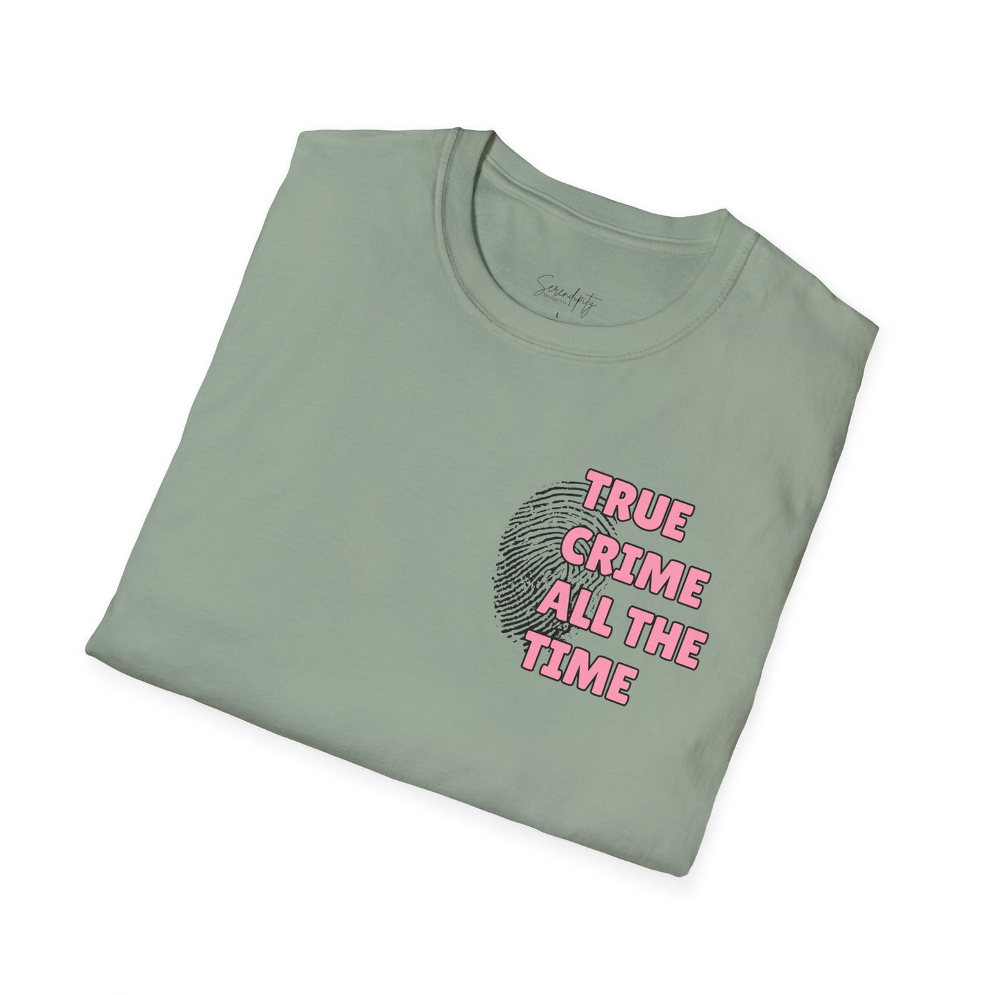 True Crime All The Time Soft Style Tee