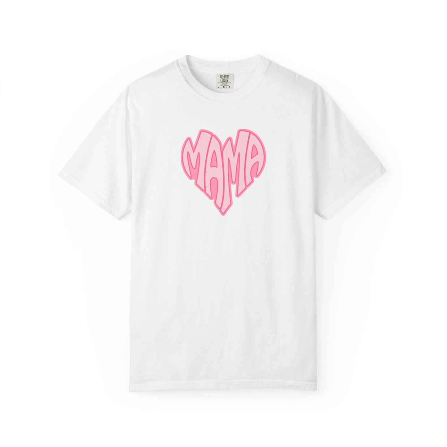 Mama Heart Comfort Colors Tee