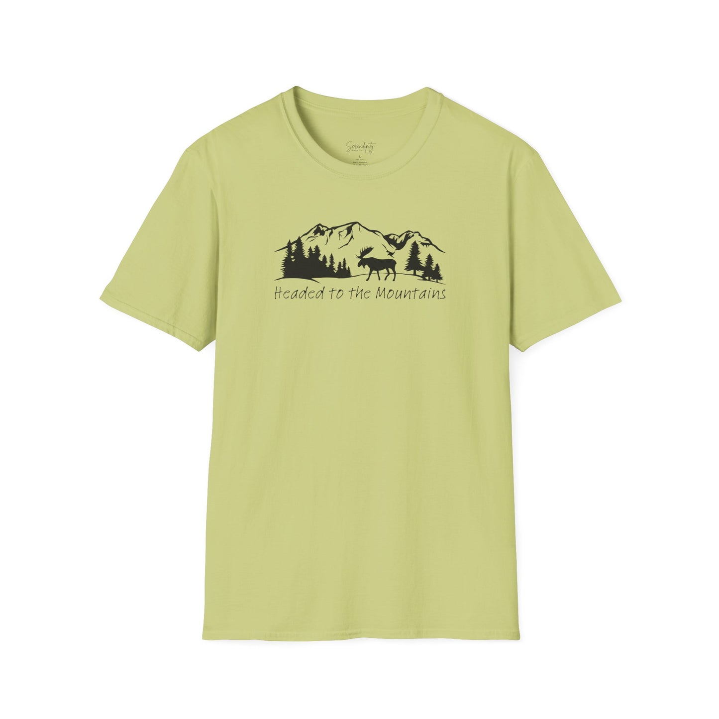 Headed to the Mountains Soft Style Tee