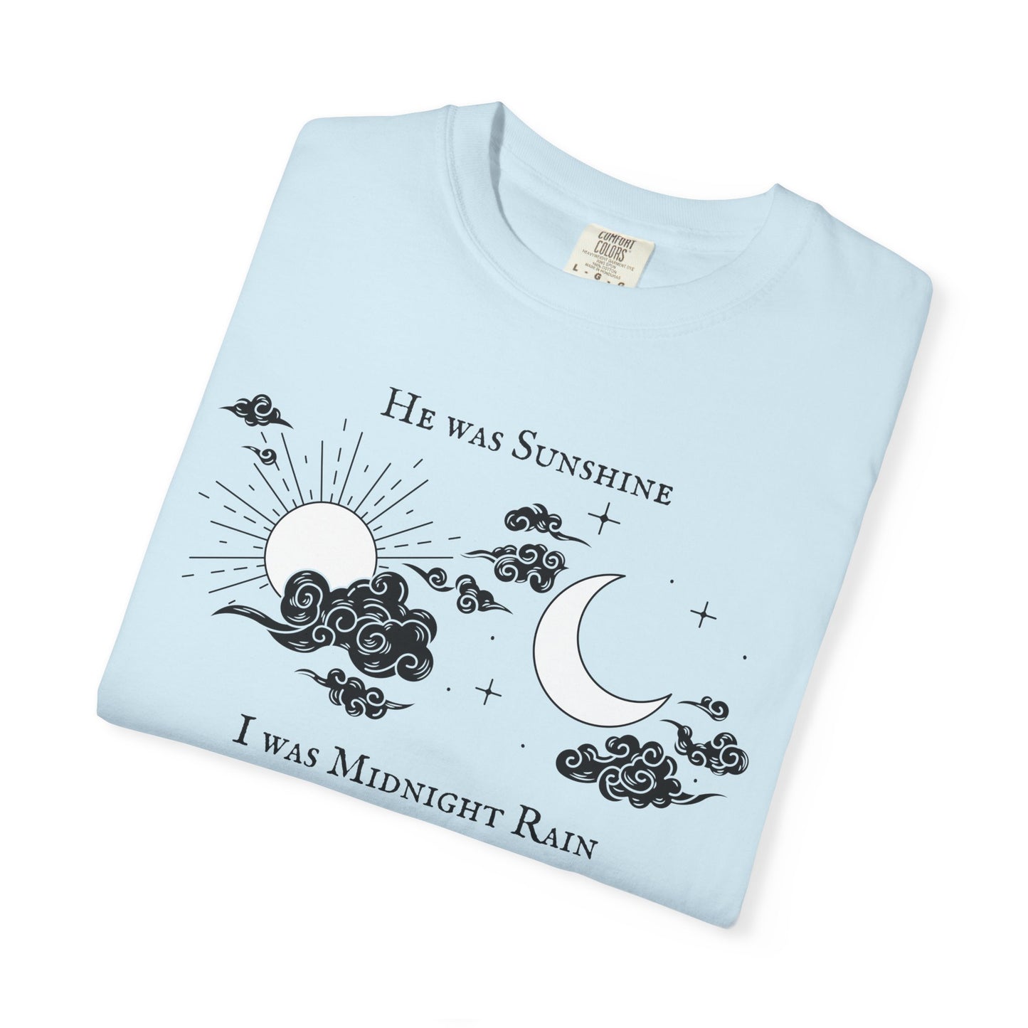 Midnight Rain Comfort Colors Tee