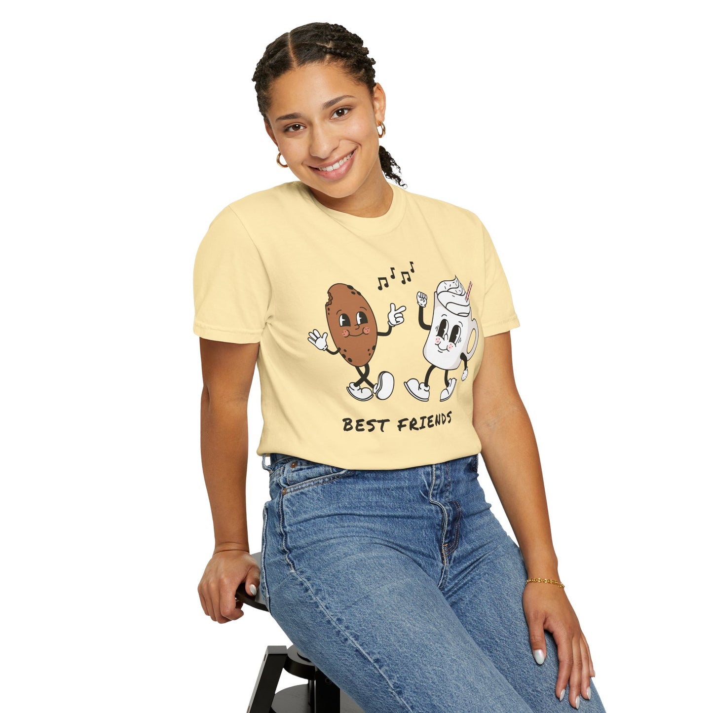 Cookies & Milk Best Friends Comfort Colors Tee