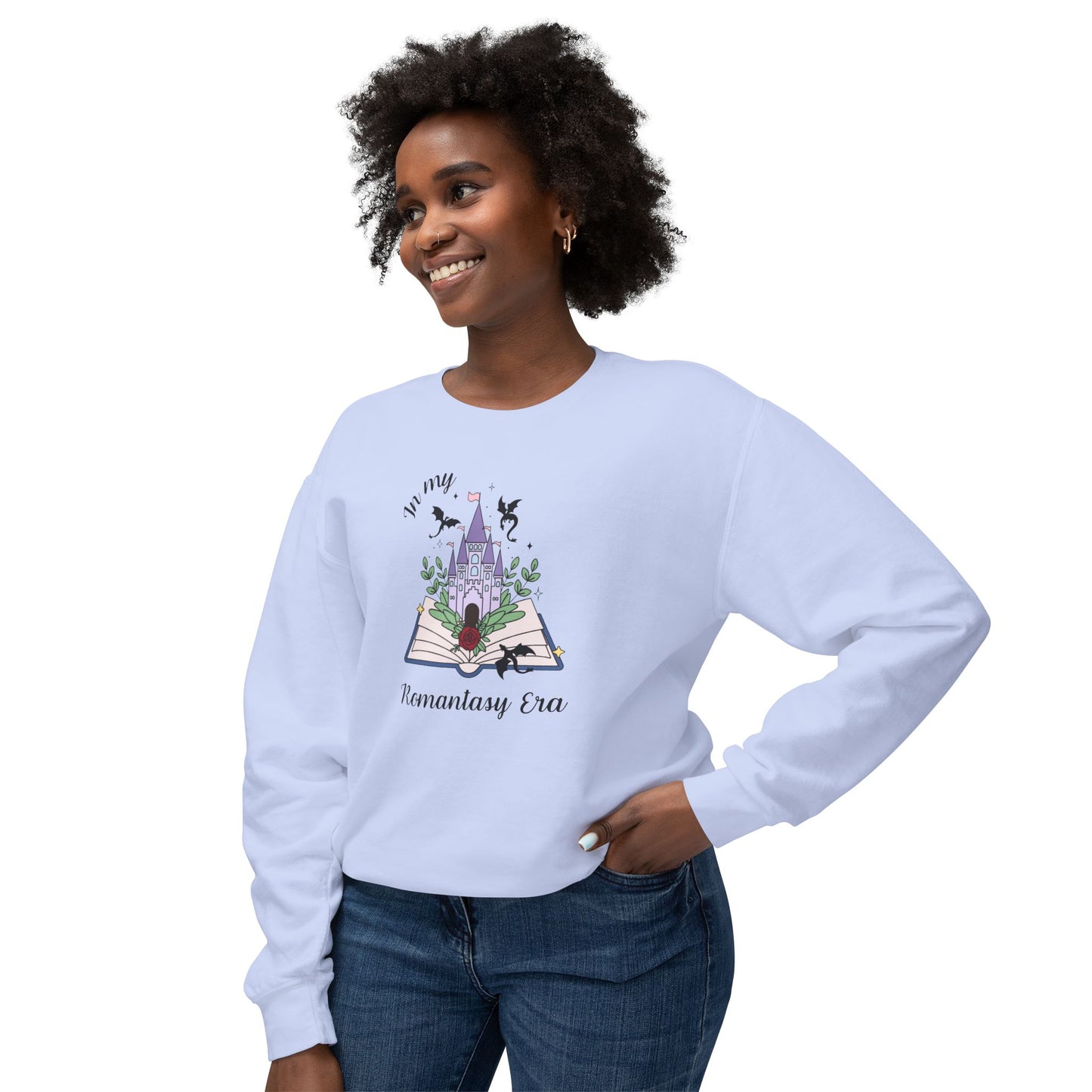 In My Romantasy Era Comfort Colors Sweatshirt
