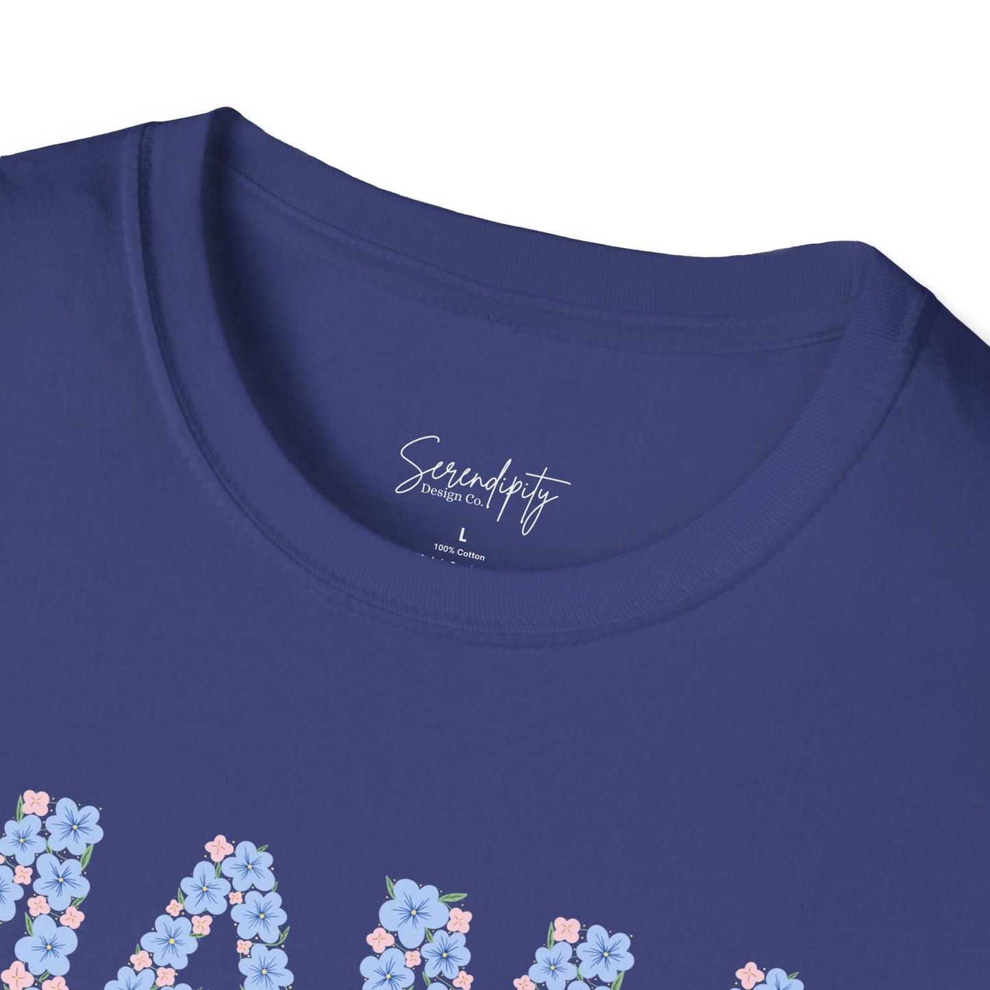 Mama Floral Soft Style Tee